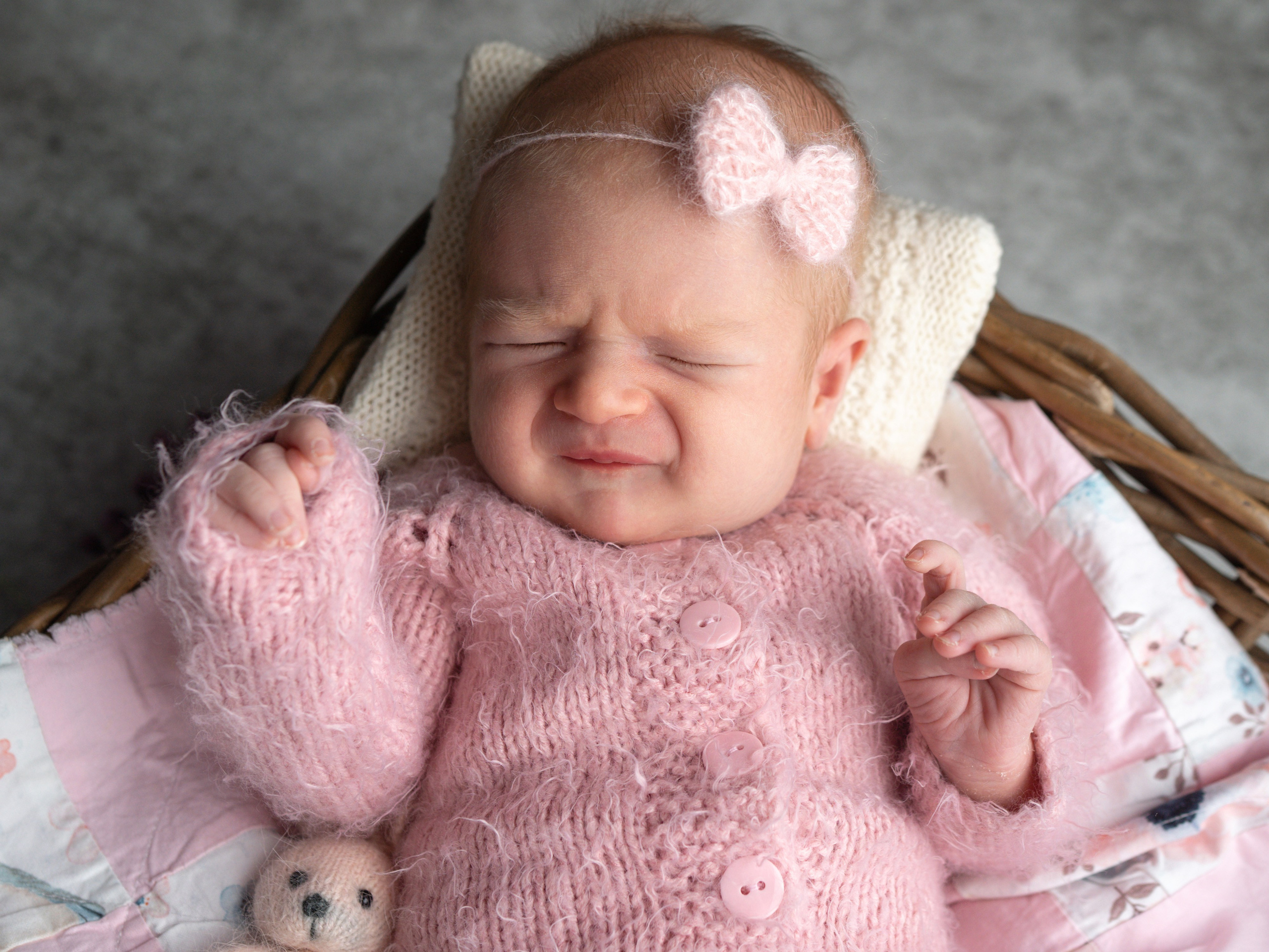 НьюБорн Алиса. Фотограф Зинаида Евдокимова