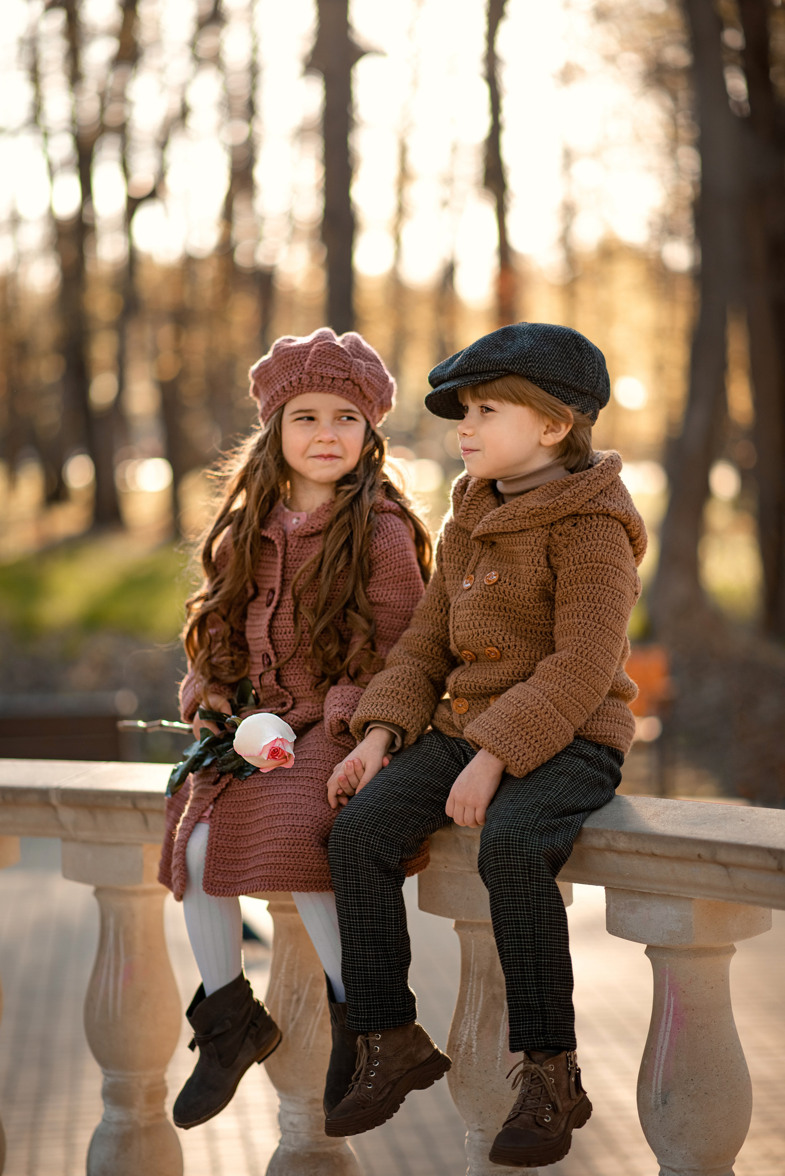 Лев и Диана. Детская фотосессия в парке. Семейный и детский фотограф в Туле Светлана Воронкова