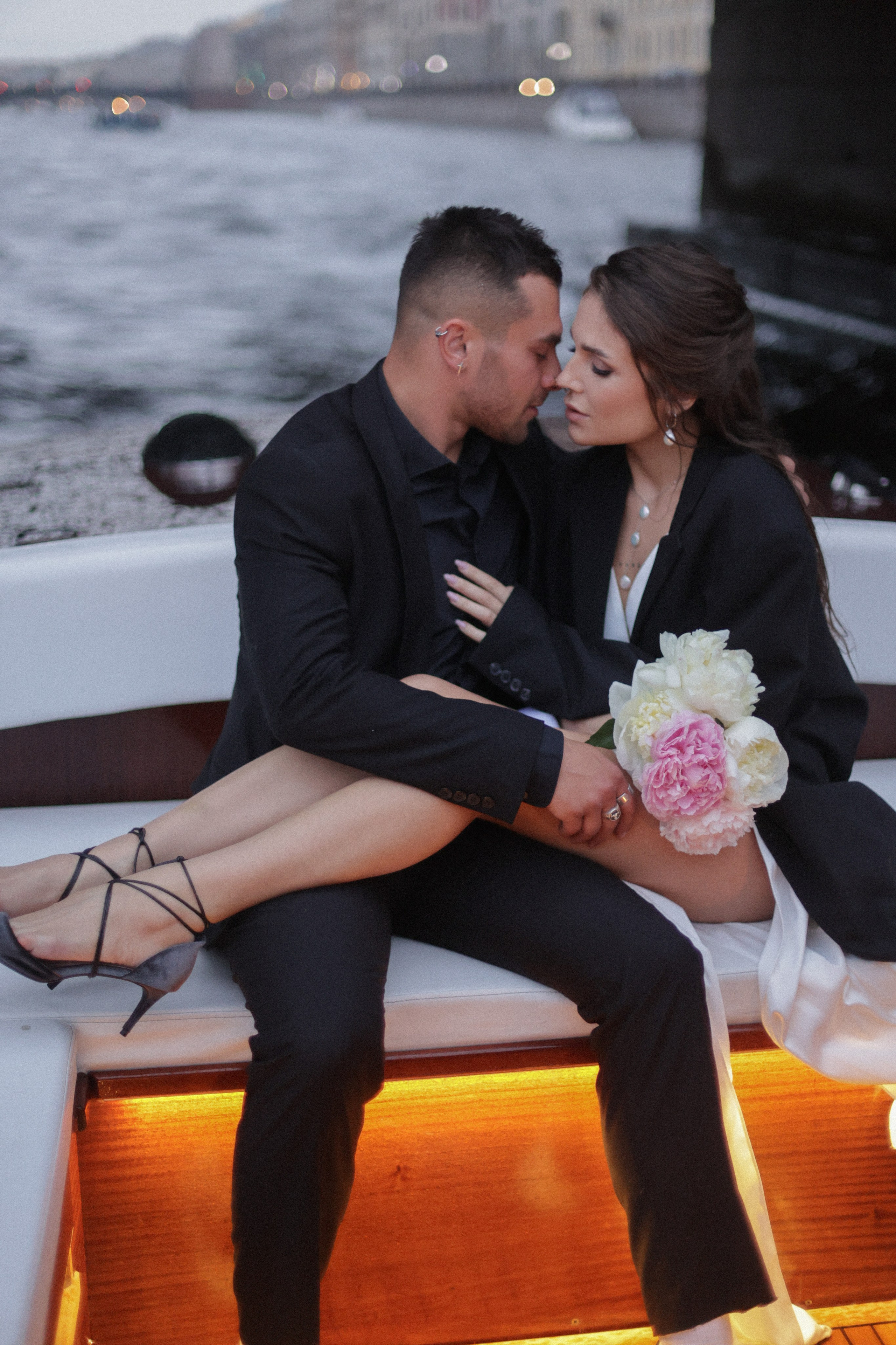 Катер. Свадебный фотограф в Москве и Санкт- Петербурге Алина Сараева