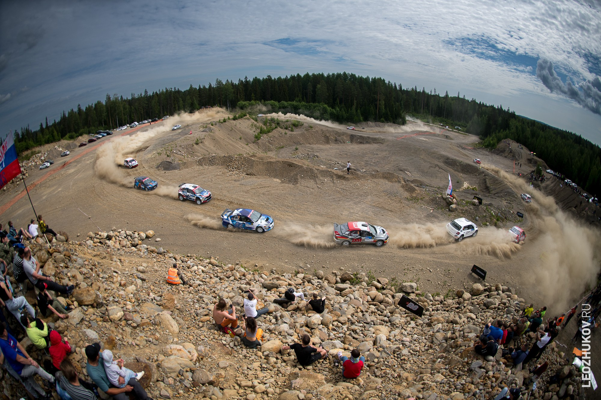 White nights rally 2025. Sports photographer Leonid Zhukov