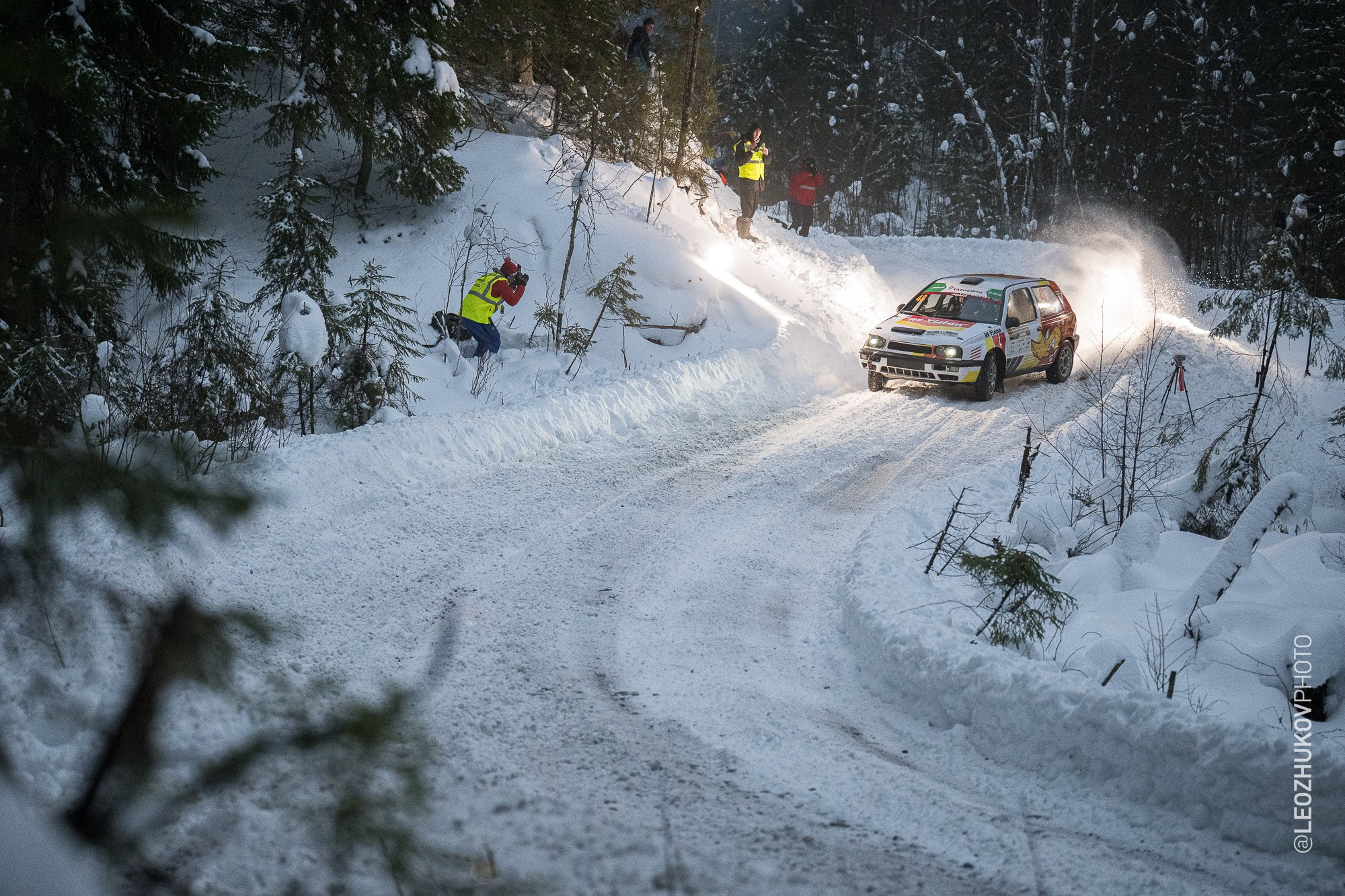 Rally Karelia 2026. Sports photographer Leonid Zhukov