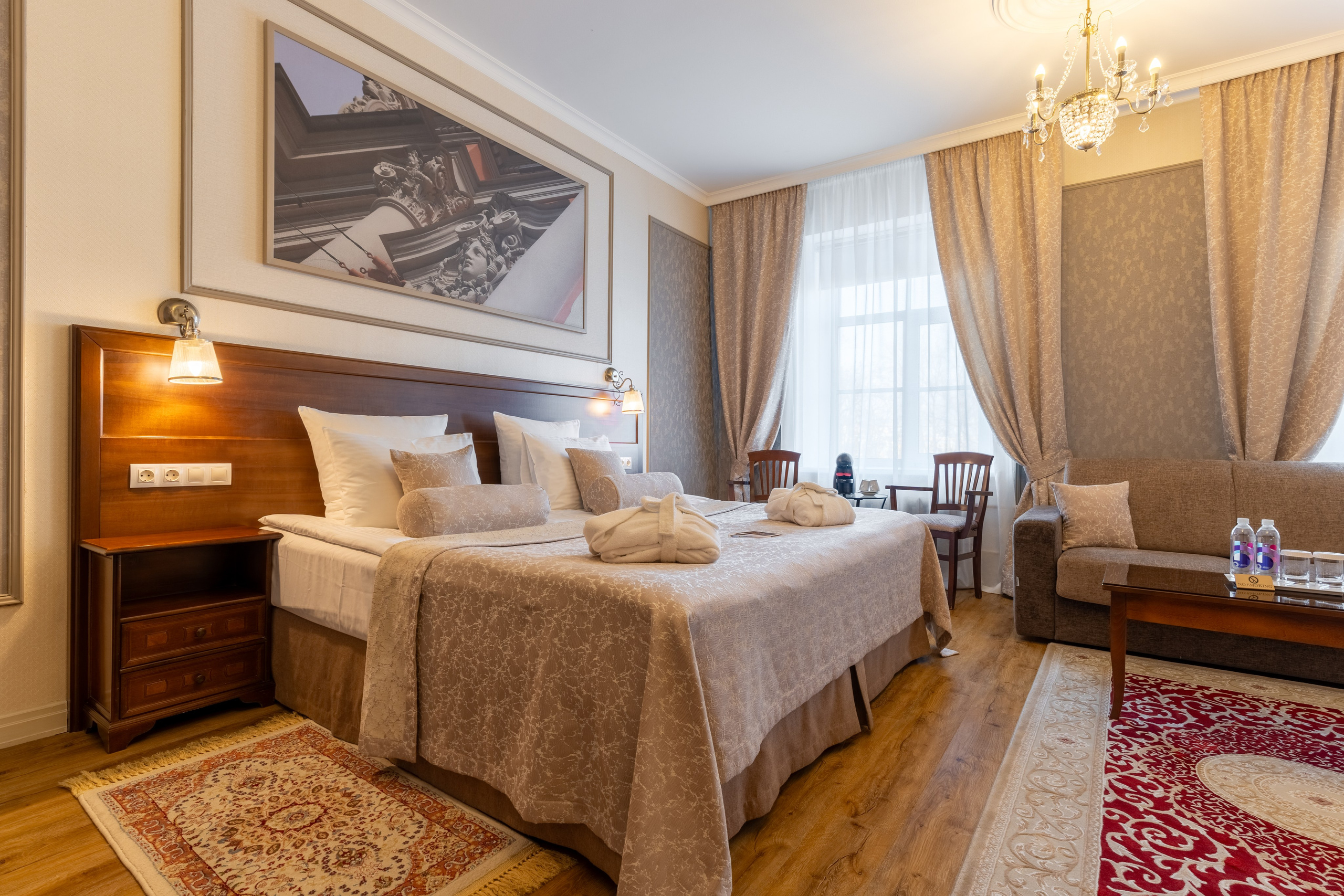 Интерьерная фотосъёмка отеля «Пётръ», Санкт-Петербург