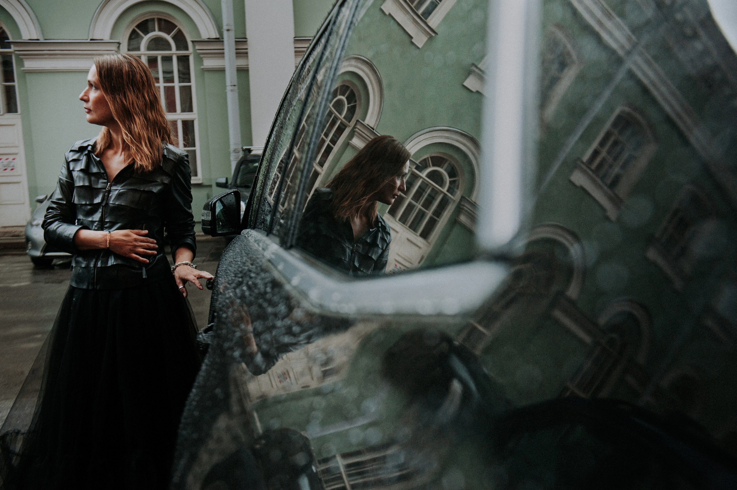 Питер. Дождь. Портретный и лайфстайл фотограф в Санкт-Петербурге