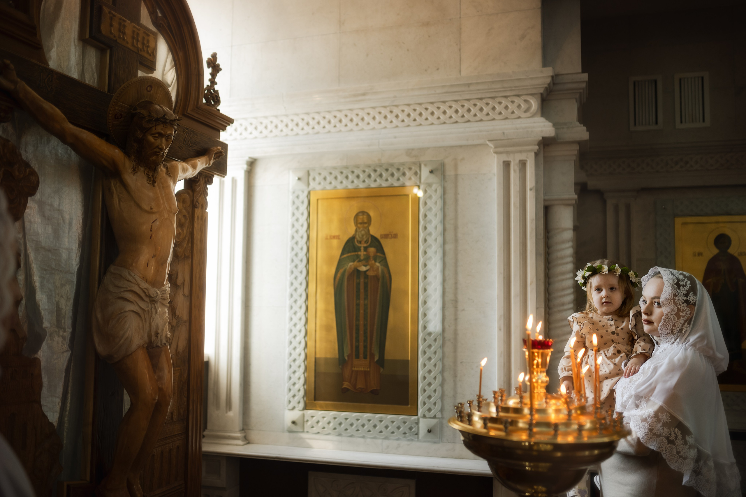 Таинство Крещения. Профессиональный семейный и церковный фотограф в Ростове-на-Дону
