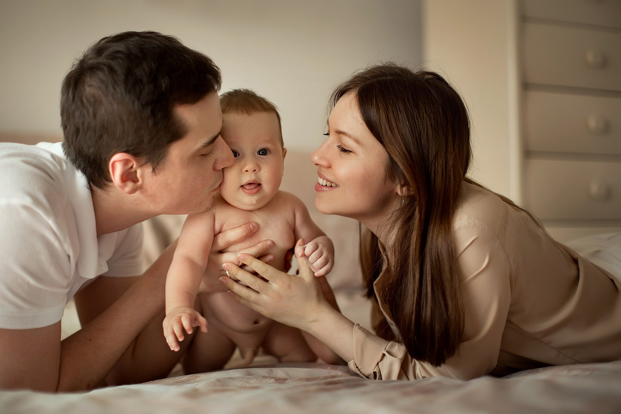 Фотосессия с малышом с домашних условиях. Tatyana Nadezhdina Family photographer