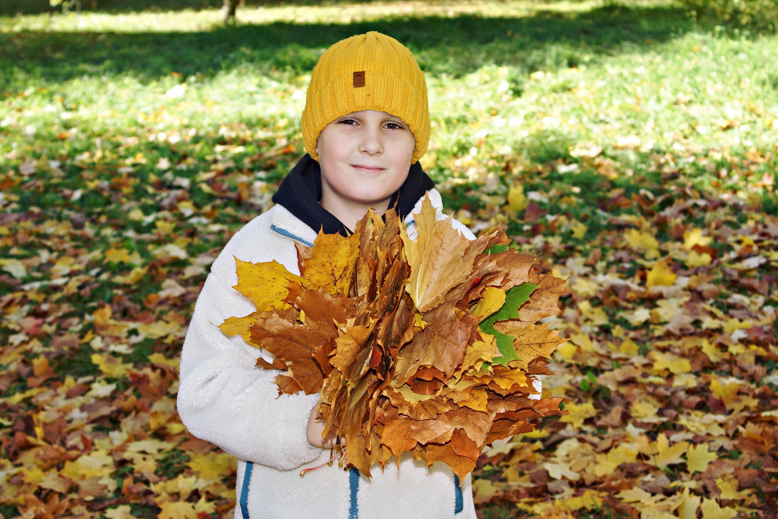 Осенняя фотосессия в детском саду г. Йошкар-Ола