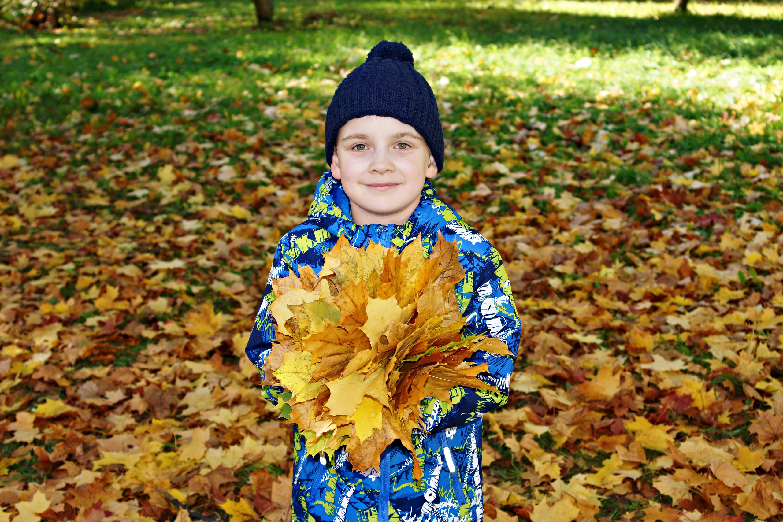 Осенняя фотосессия в детском саду г. Йошкар-Ола