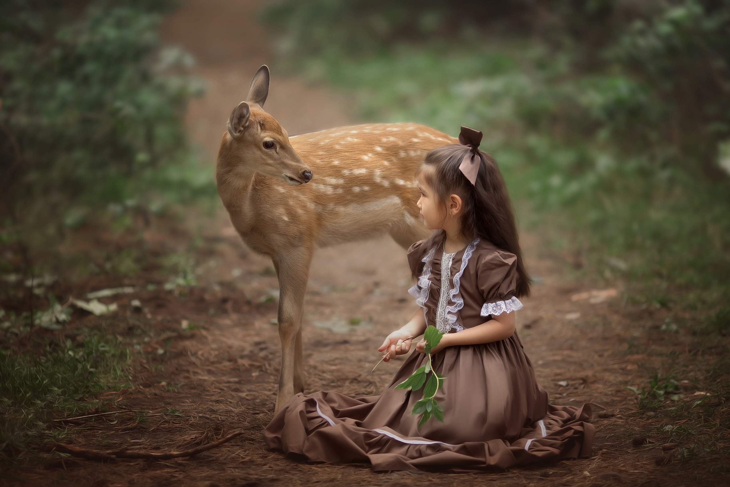 Bambi. Children’s and family photographer Ekaterina Ureva in Moscow