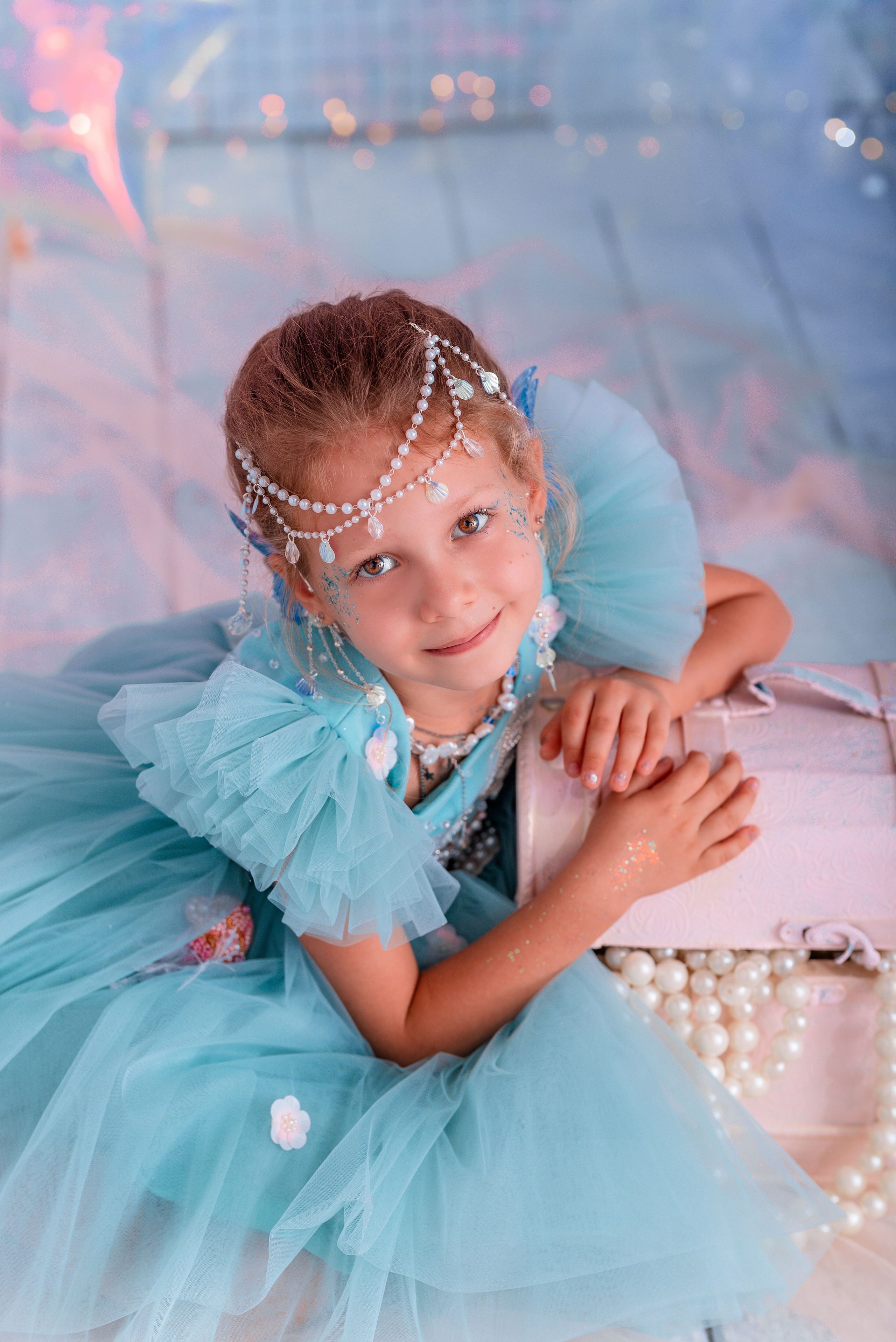 Детский фотопроект «Русалочка» в Сочи. Детский студийный фотограф Сочи