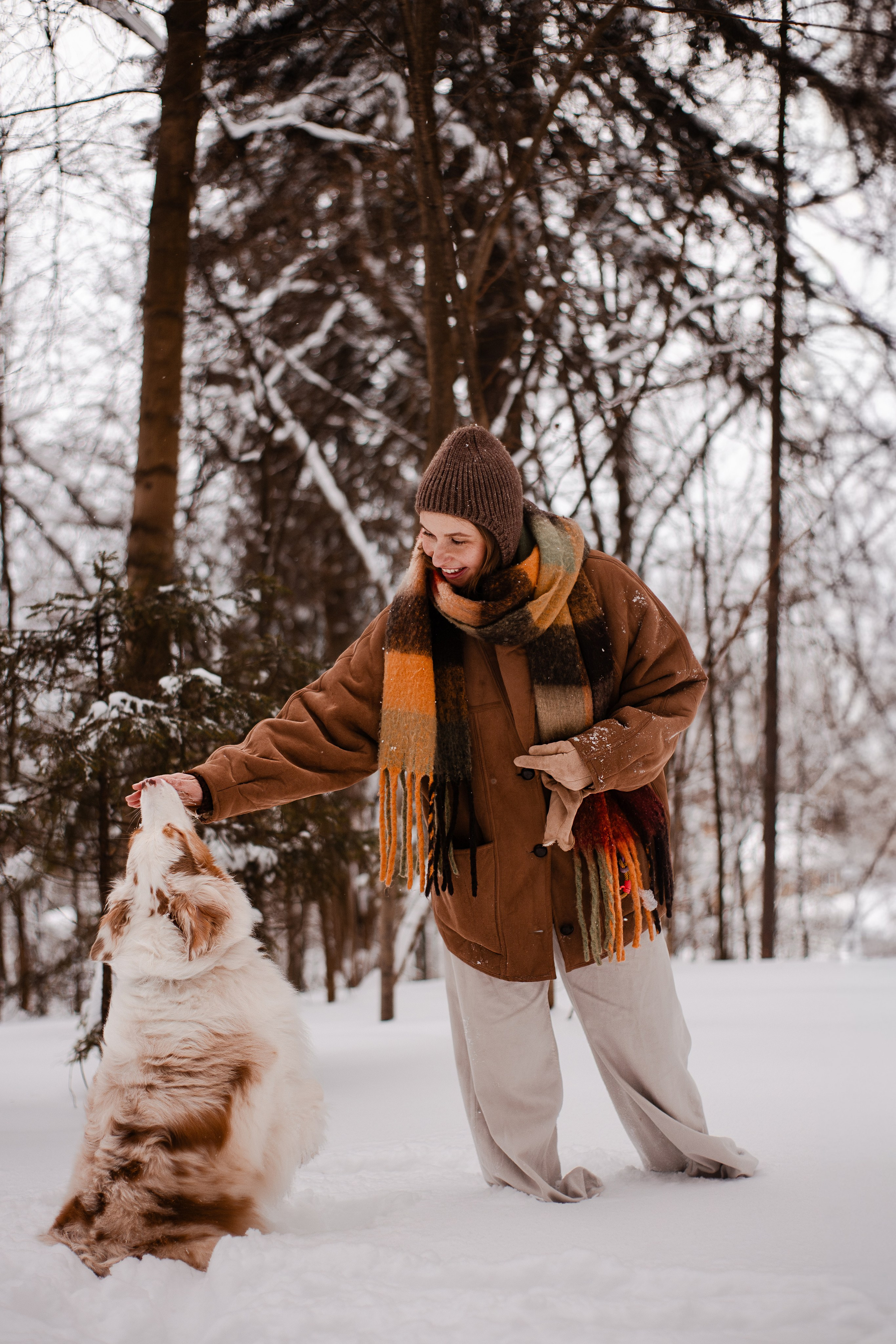 Юля и Ума. Фотограф-анималист Мария Баркевич | Москва