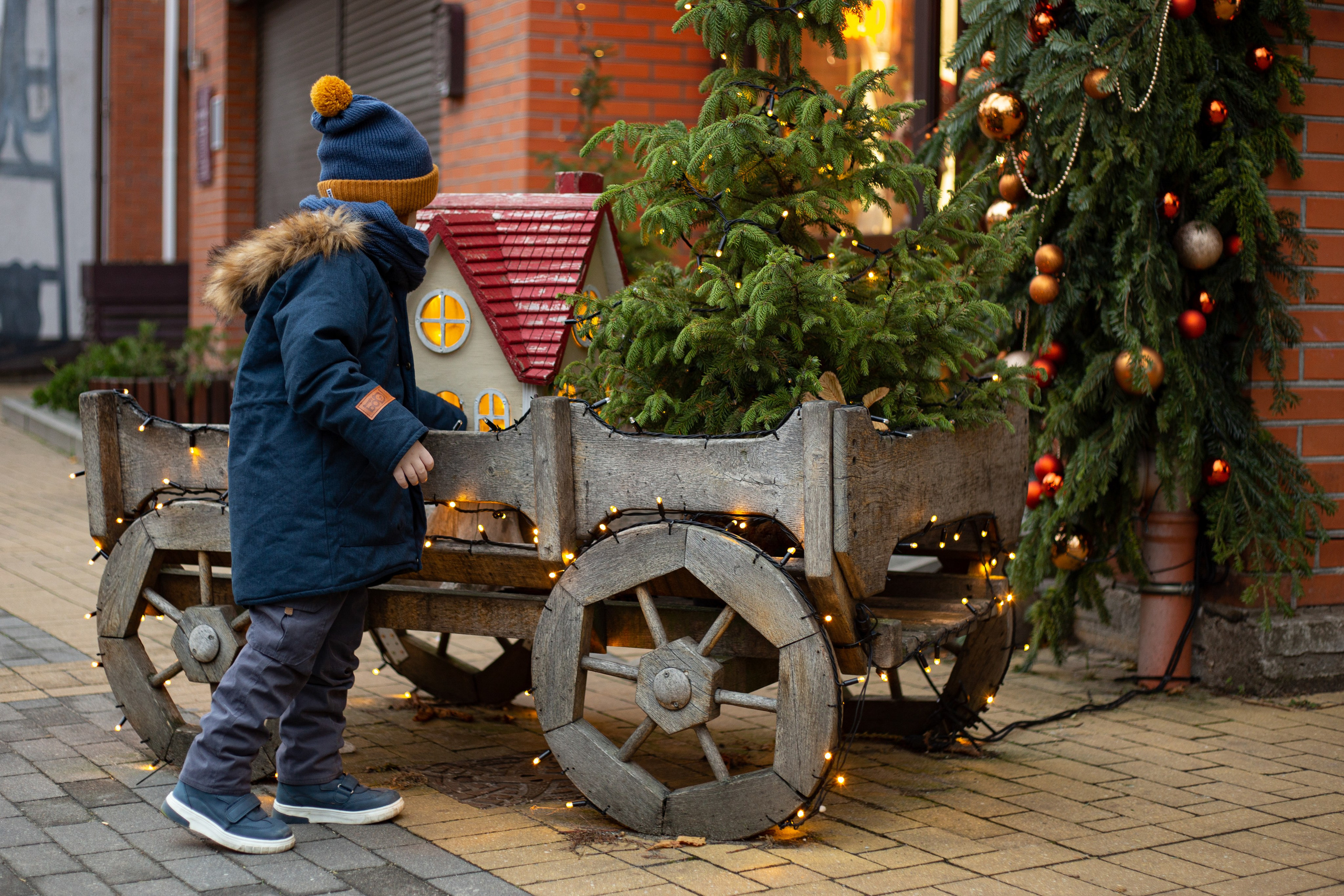 Егор, прогулка по городу Зеленоградск. Https://malovafoto.ru