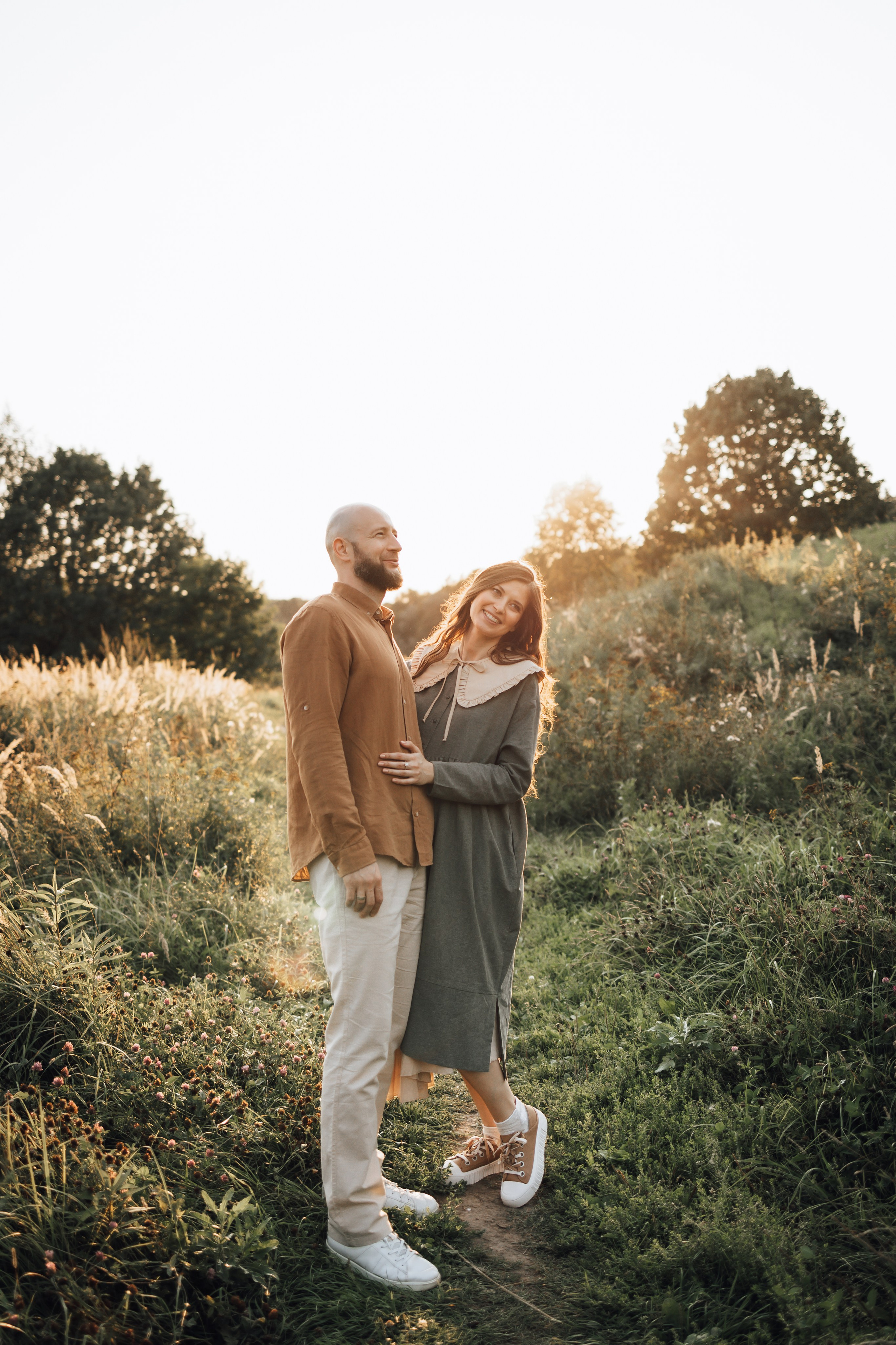 Фотосессия беременности на природе. Семейный фотограф Москва Юлиана Фетисова