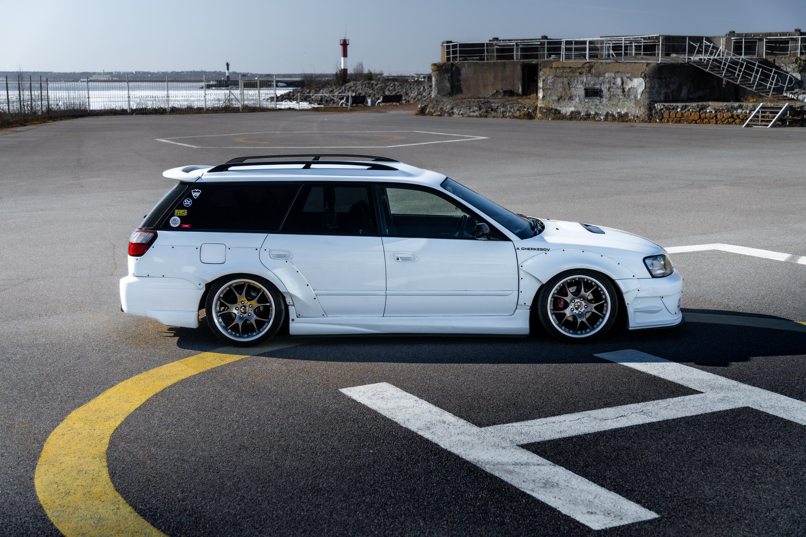 SUBARU LEGACY, FORD Маяк. Opasnophoto
