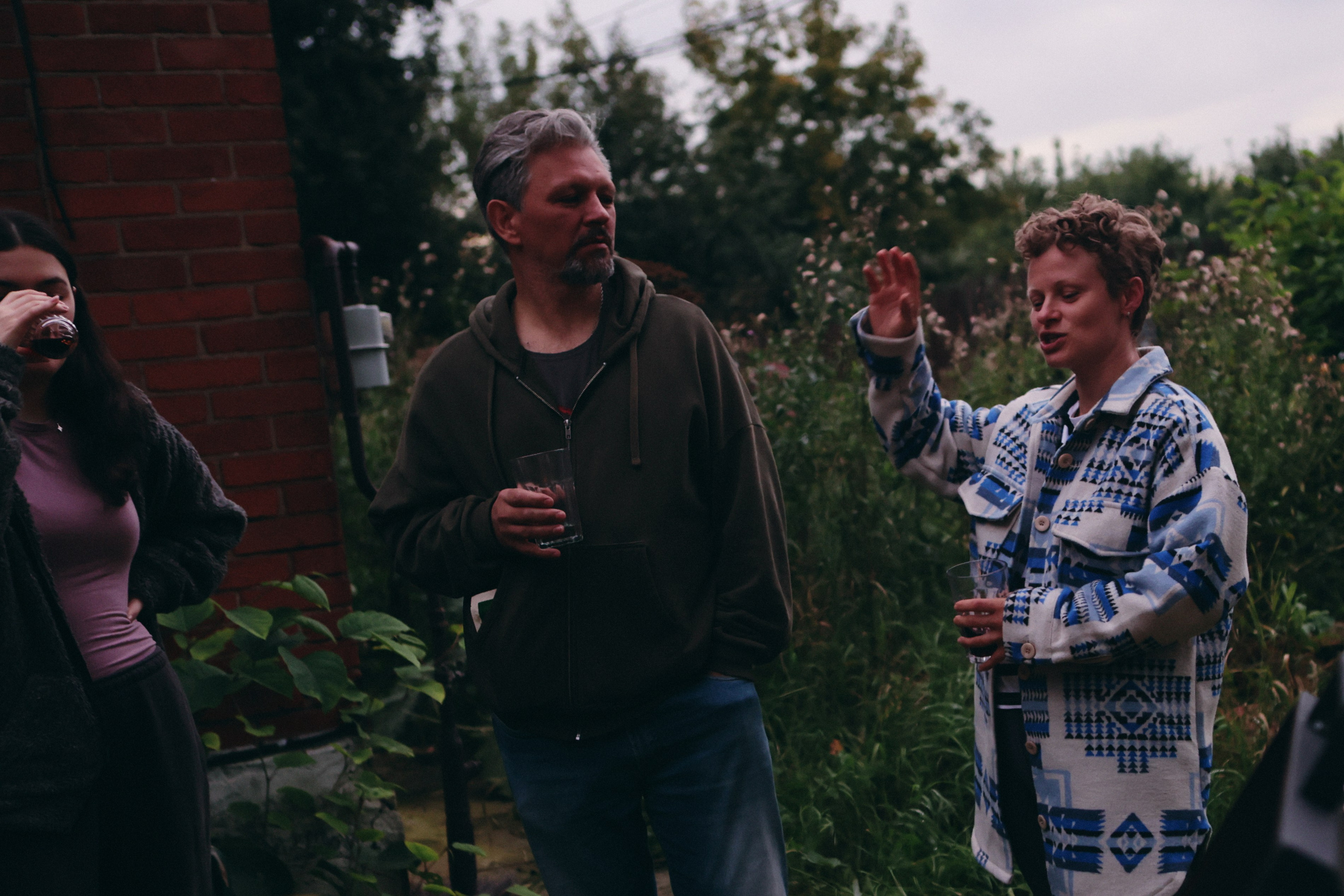 друзья на шашлыках