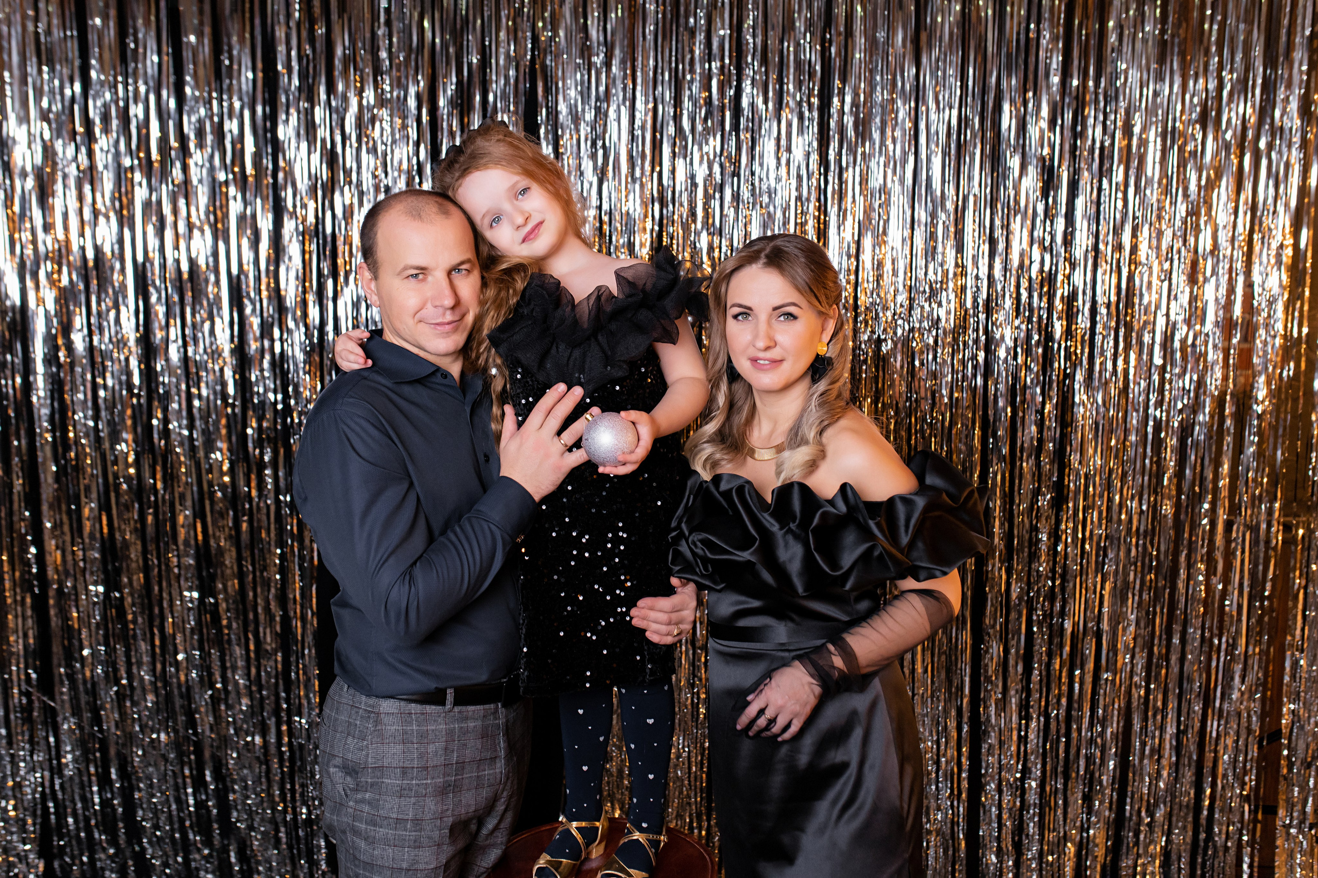 Евочка, Татьяна и Александр в студии Точка. Фотограф Белгород