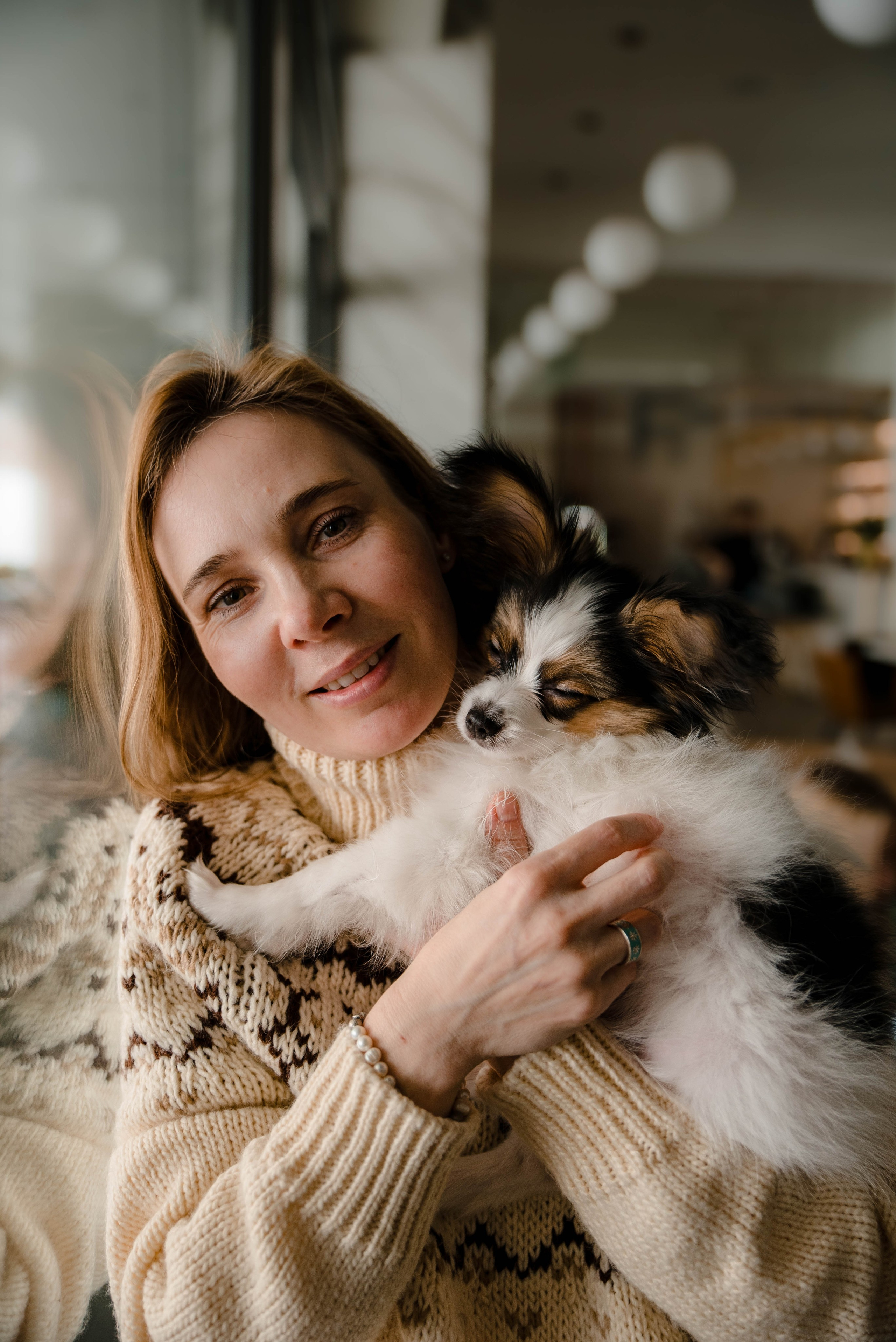 Настя, Света и Папийон Луней. Главная