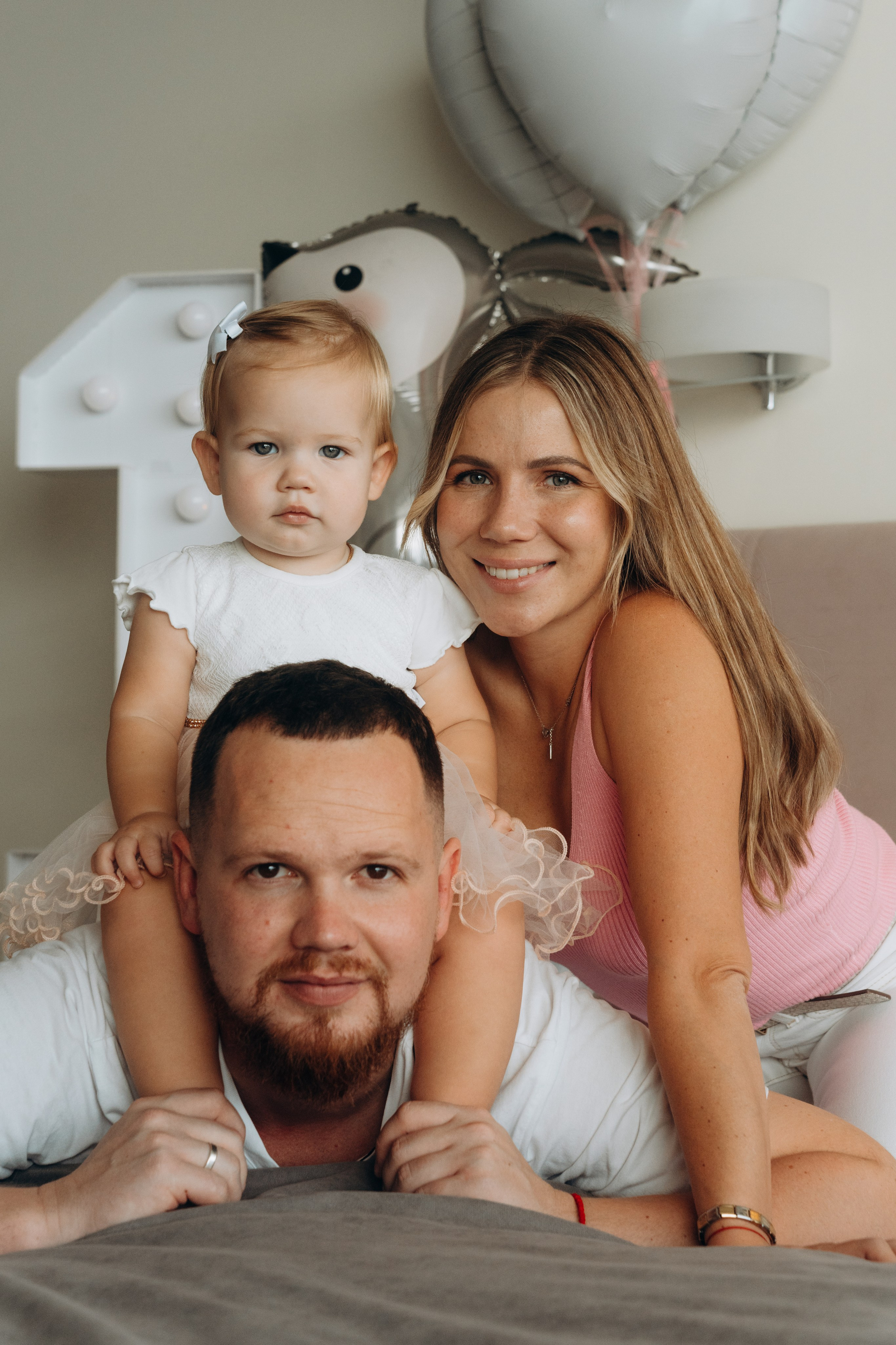 Малышке Софии 1 год | Семейная съемка. Портретный свадебный фотограф Крым | Евгения Щитенко