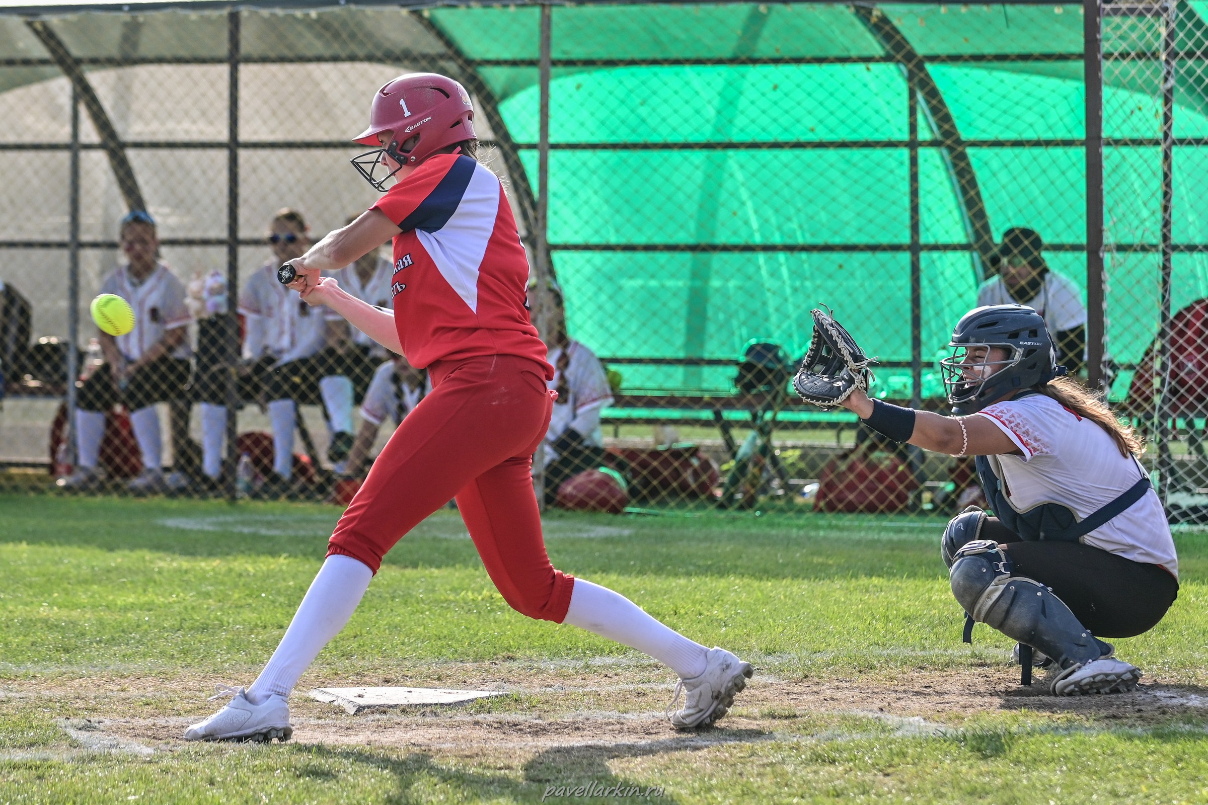 Софтбол: Финал юношеской спартакиады 2025 года. Спортивный фотограф, фотожурналист Павел Ларькин