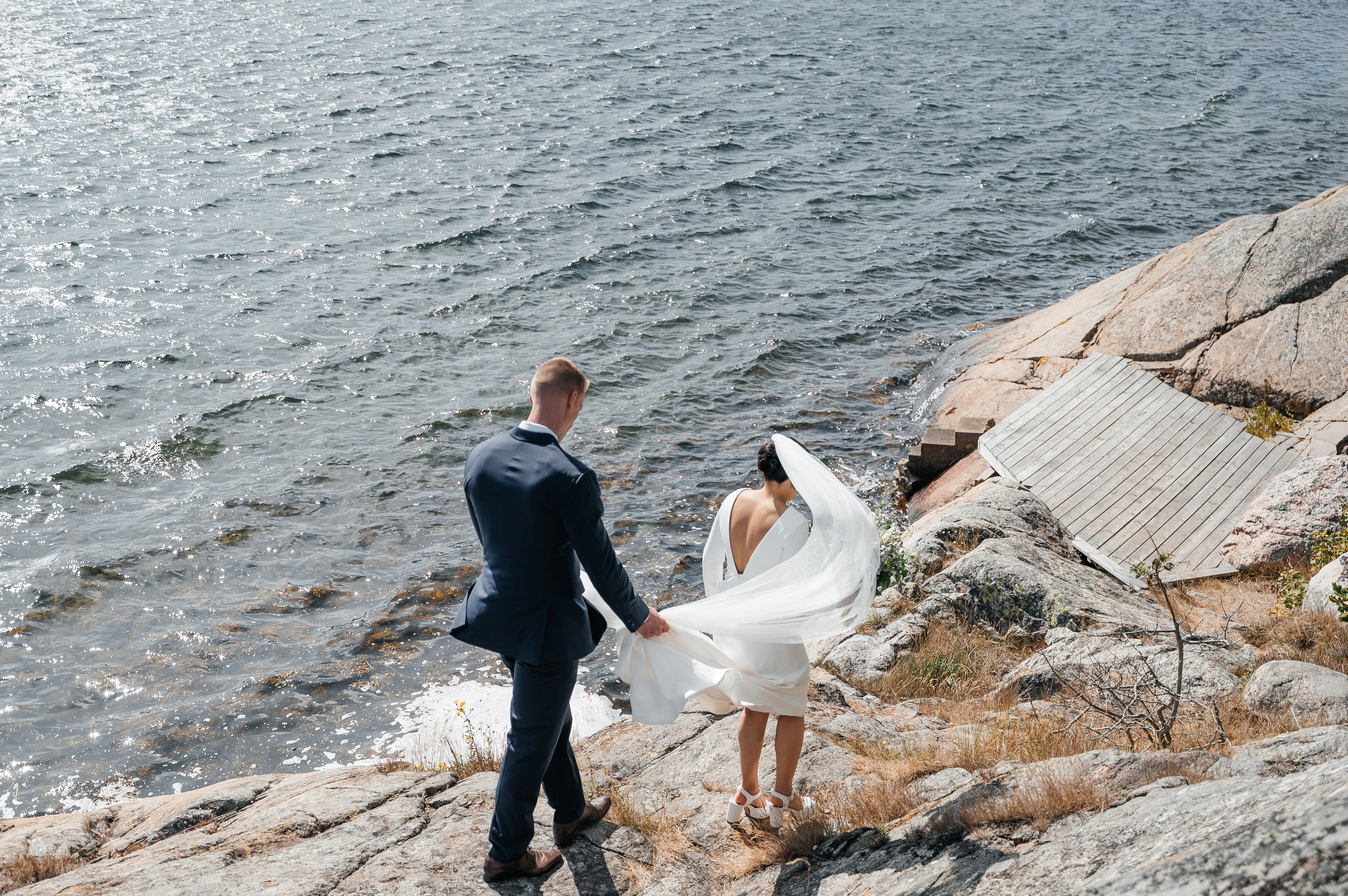 Bröllopsfotografering på Orust –Mary & Alfred. Bröllops- och familjefotograf i Halmstad | Valentina