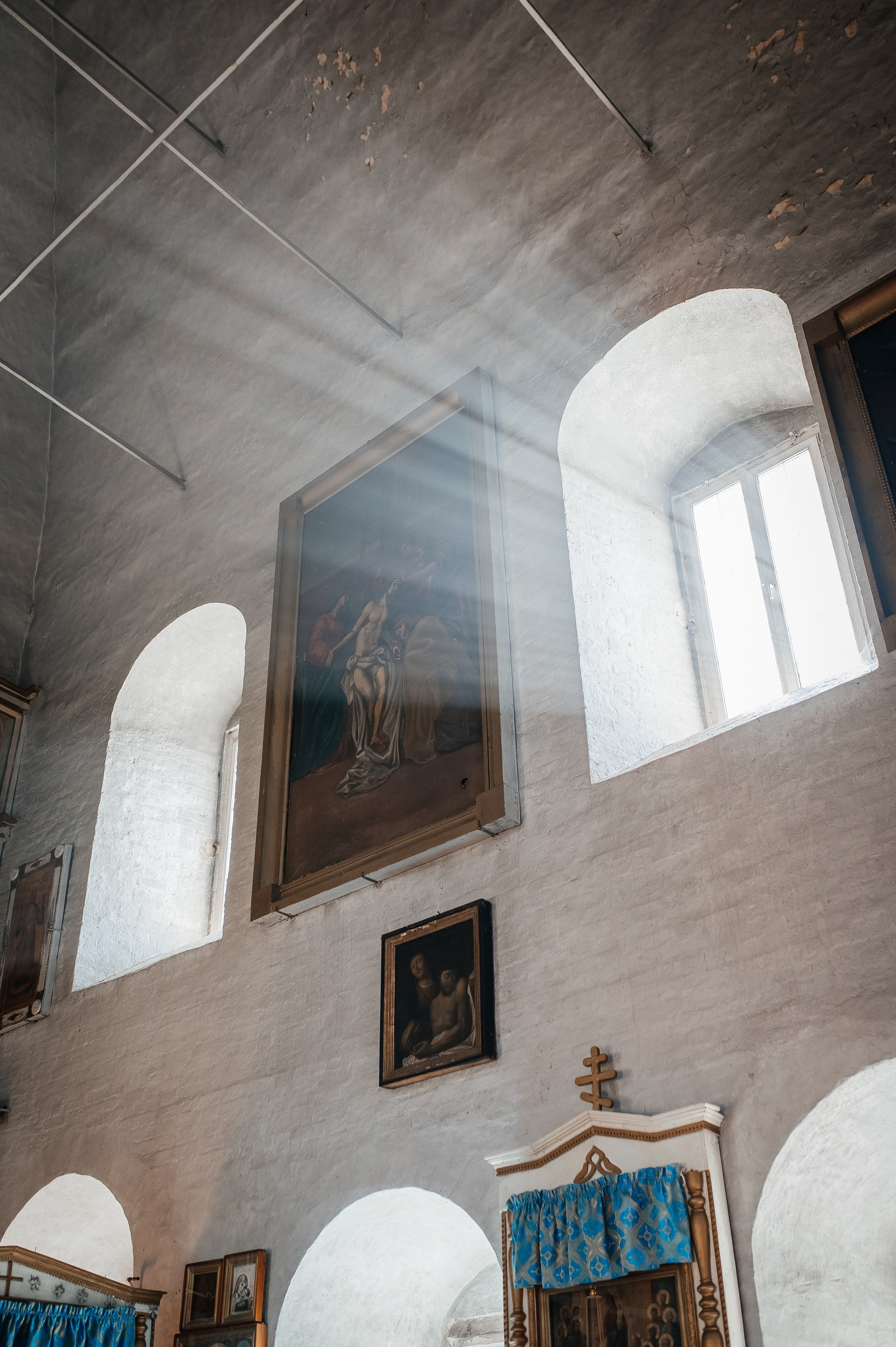 Крестины Тимофея //// Храм Свято-Никольского женского Венева монастыря — Николо-Успенская церковь. Семейный и детский фотограф в Туле