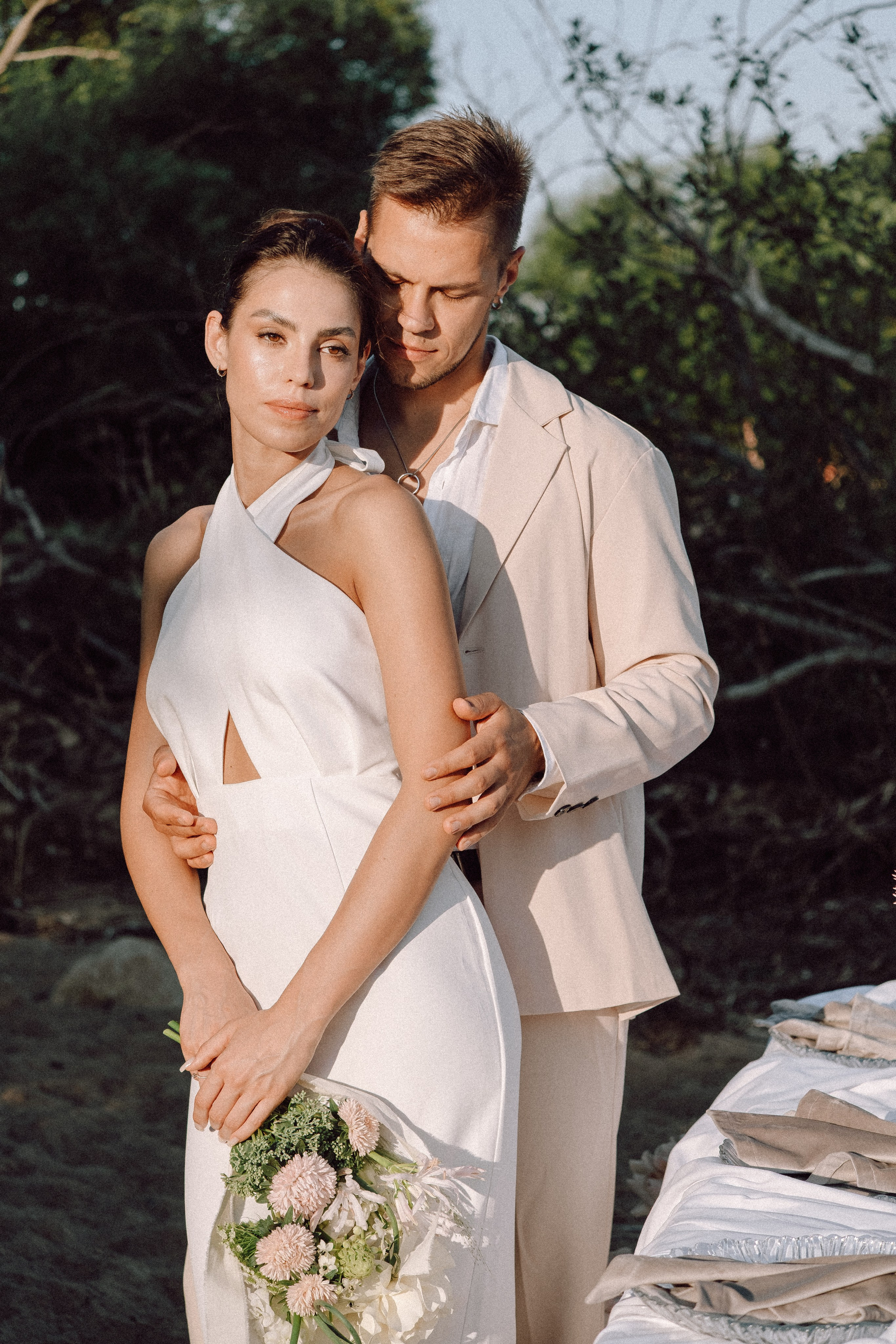 СВАДЕБНАЯ ФОТОСЕССИЯ ВЫЕЗДНОЙ ЦЕРЕМОНИИ (ФИНСКИЙ ЗАЛИВ). Профессиональный фотограф, Санкт-Петербург — Виктория Богомолова