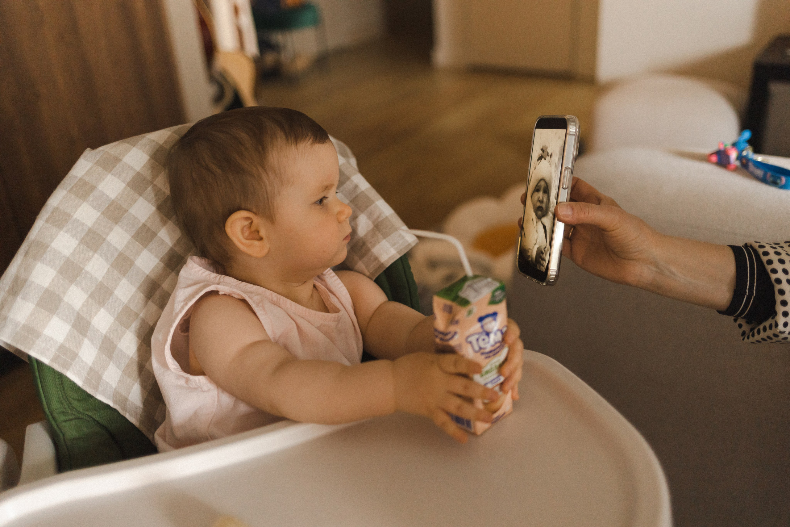 Аглае 1 годик. Семейный фотограф в Москве