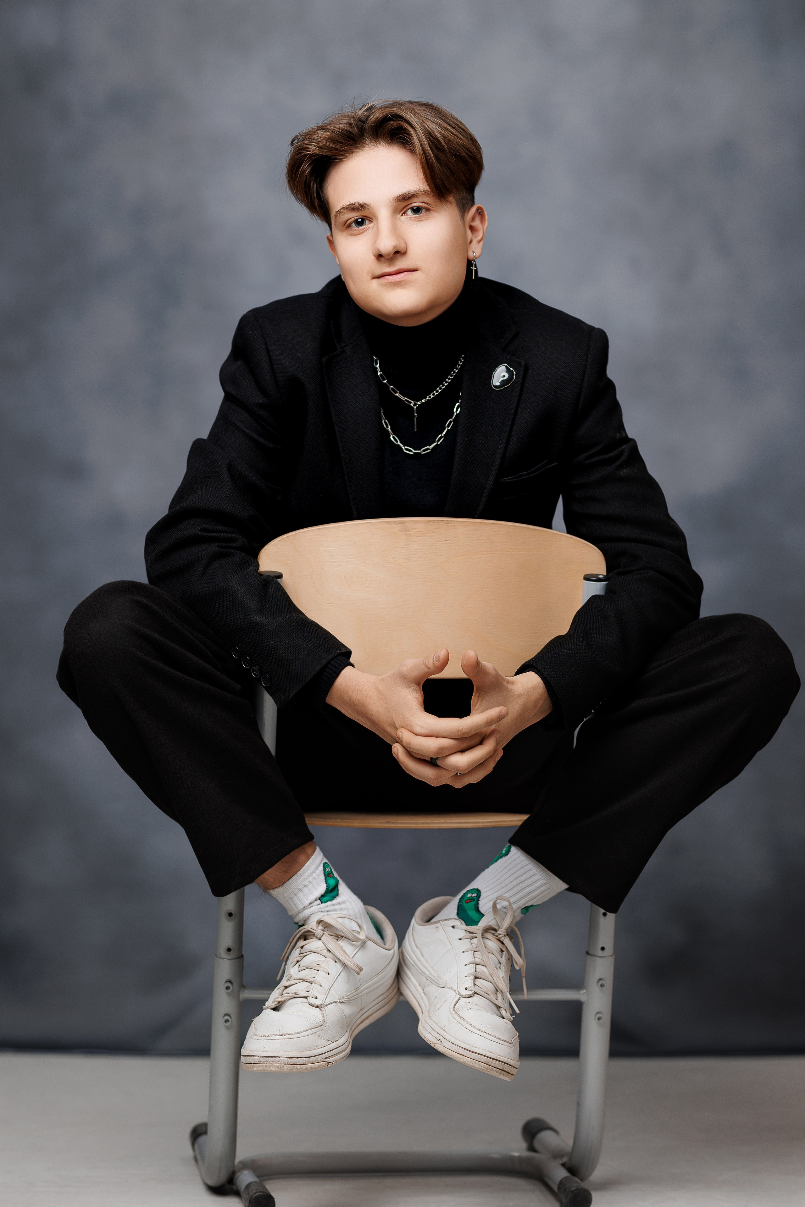 Портреты на однотонном фоне. Семейный и детский фотограф Комина Елена, Власиха, Одинцово