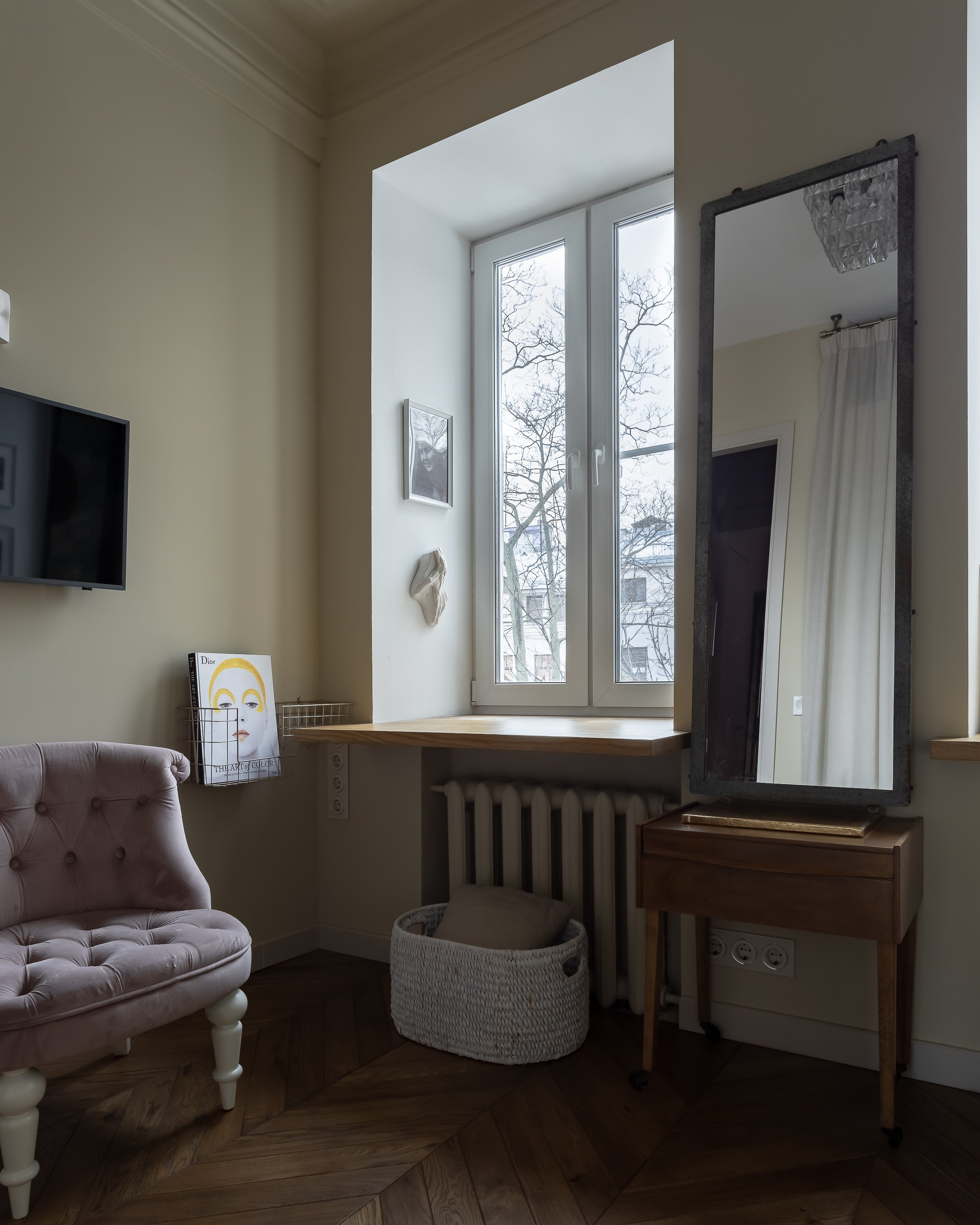 Винтажная квартира в доме начала века на Таганке. Главная