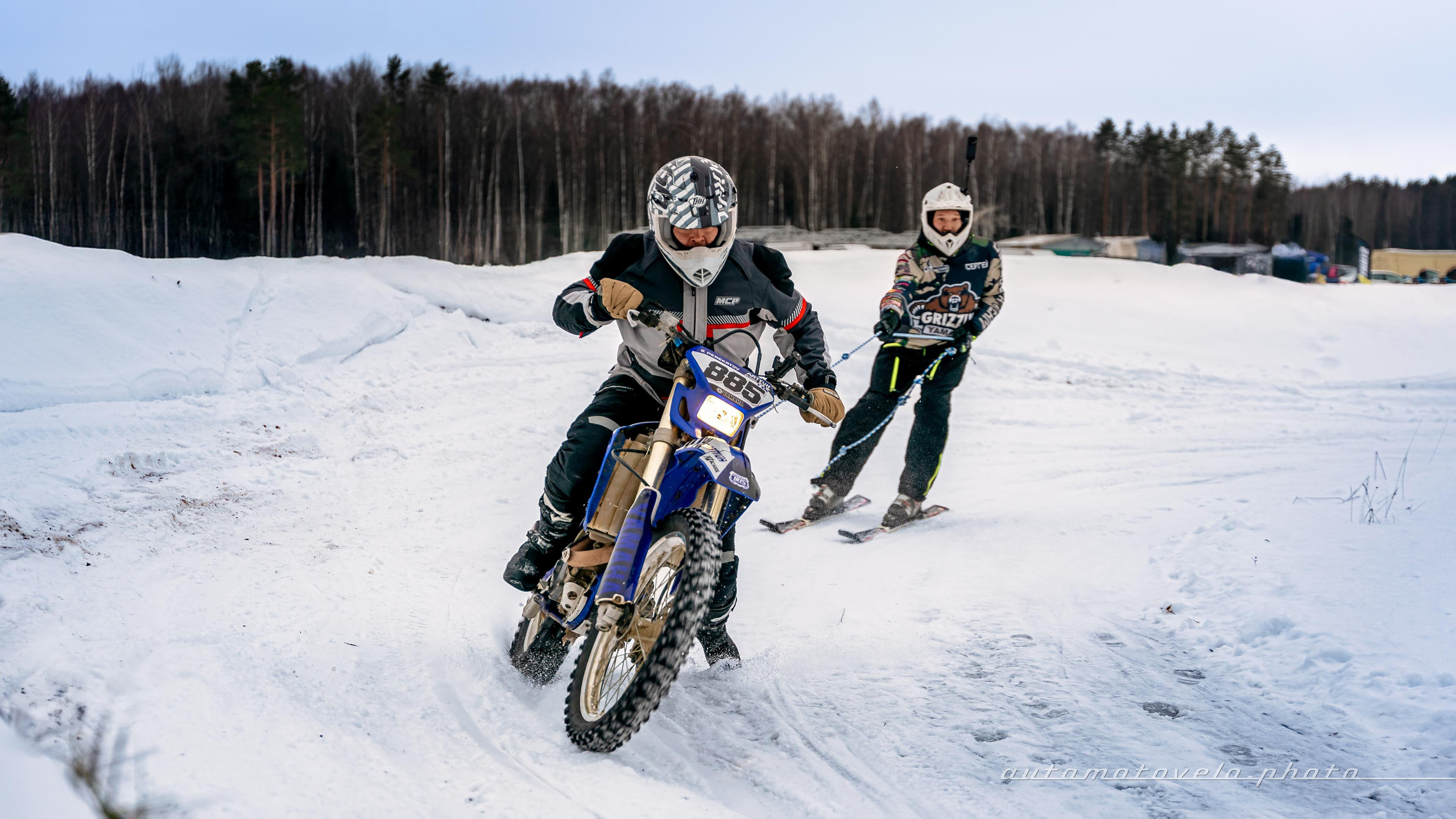 Скийоринг в Конаково 2024/25. 1 этап