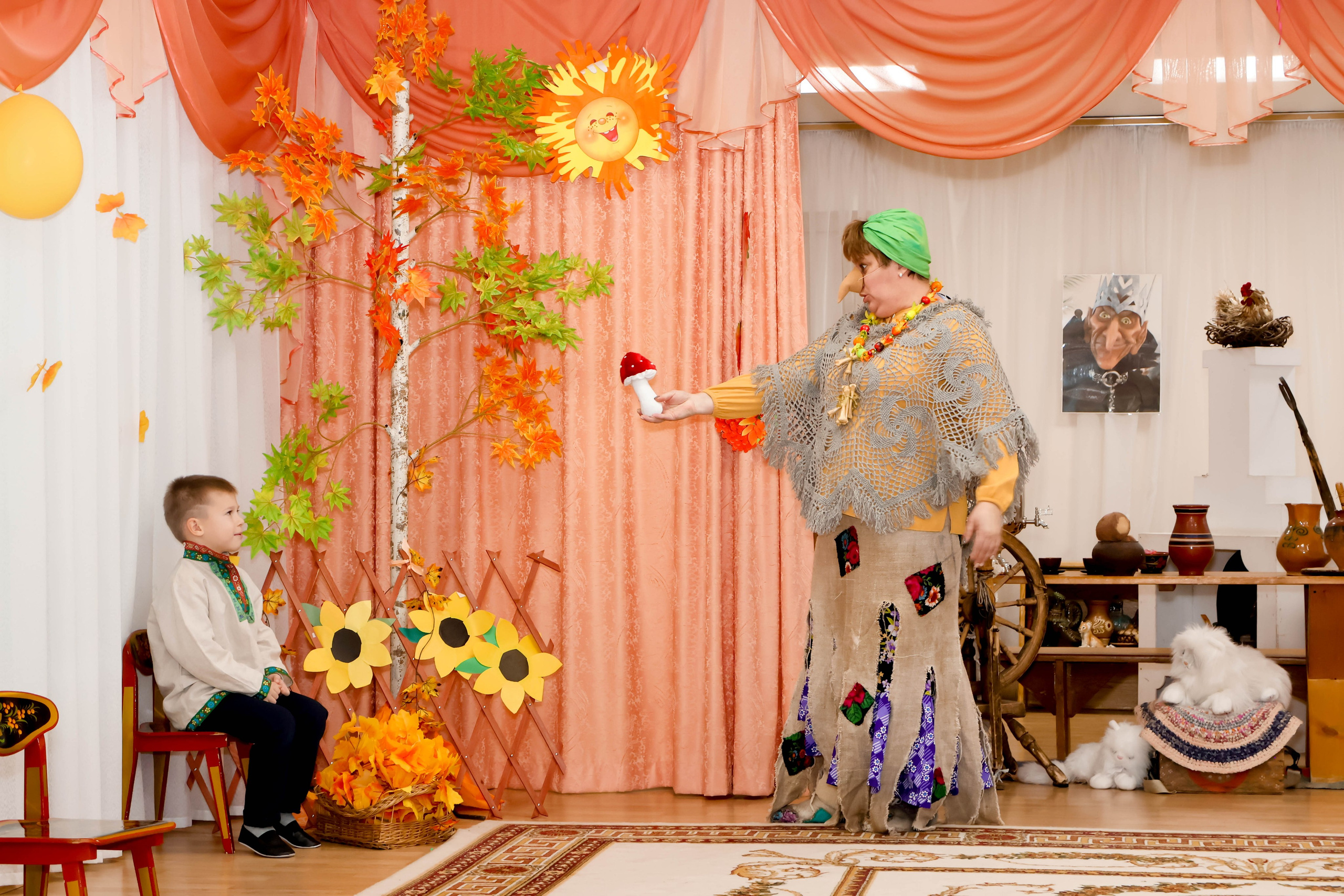 Осенний утренник гр. «Малинка». Виктория Шишкова свадебный фотограф Москва и МО (Балашиха, Щелково)