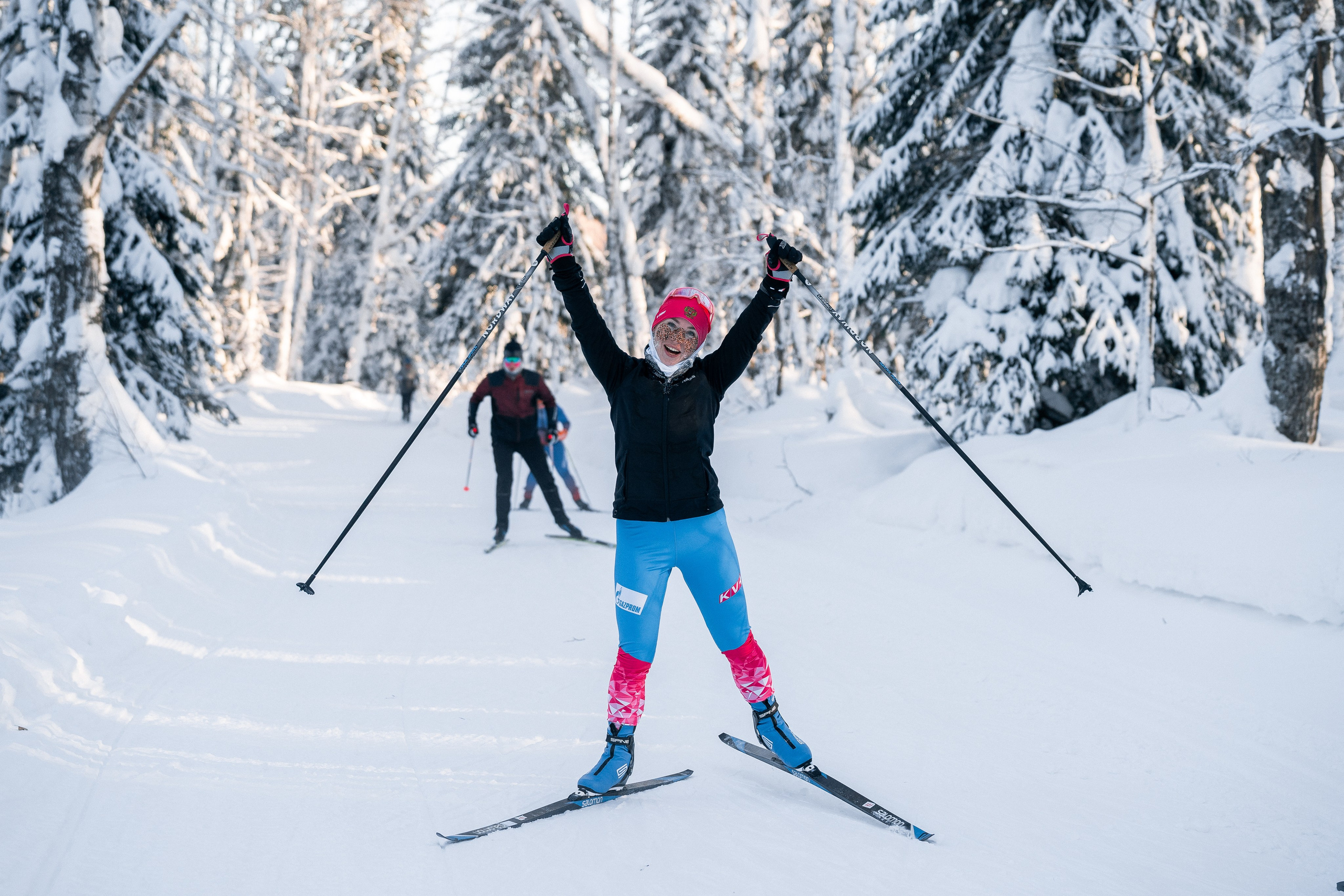 Открытие лыжного сезона, ст. Тягун, 29.11.25. Олег Лукьянов — фотограф