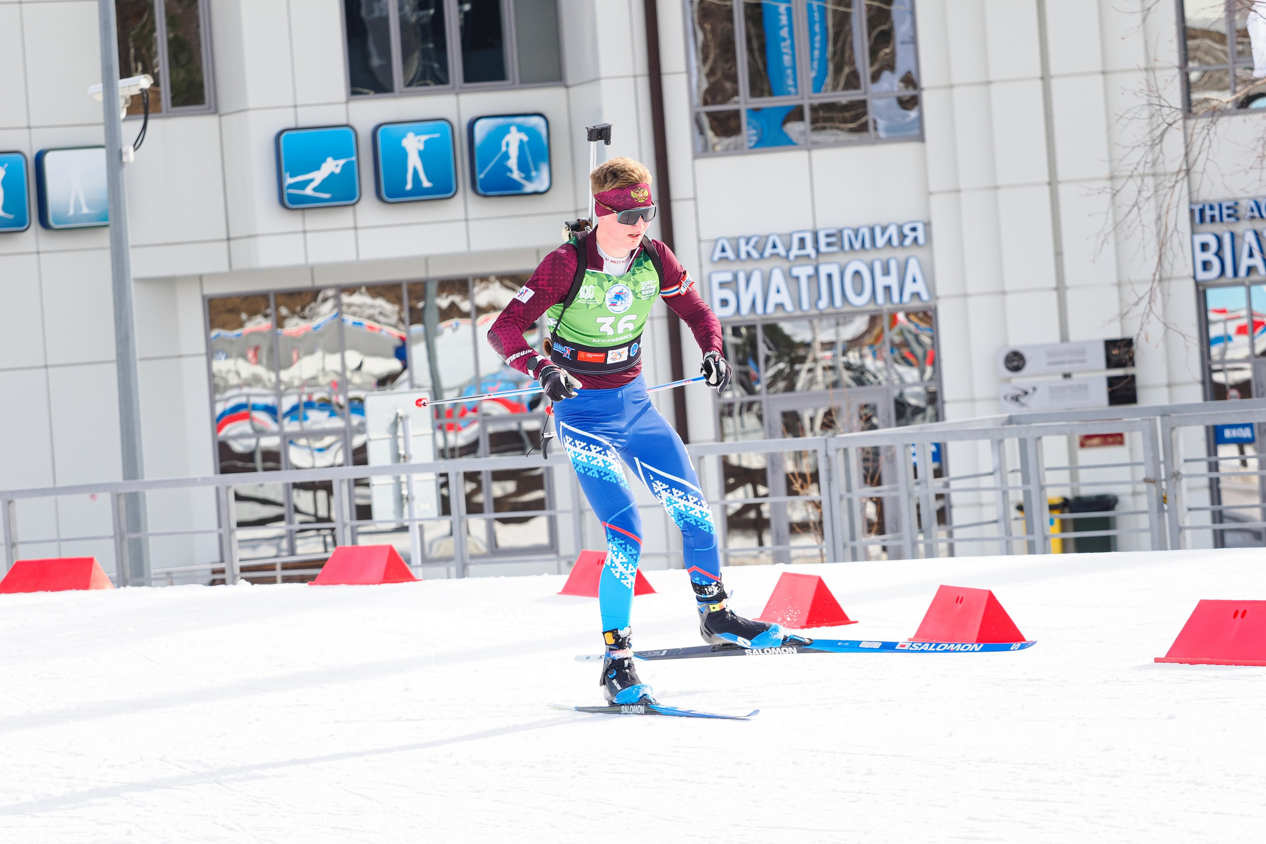 Биатлон / Первенство России. Репортажный фотограф Алексей Козьмин