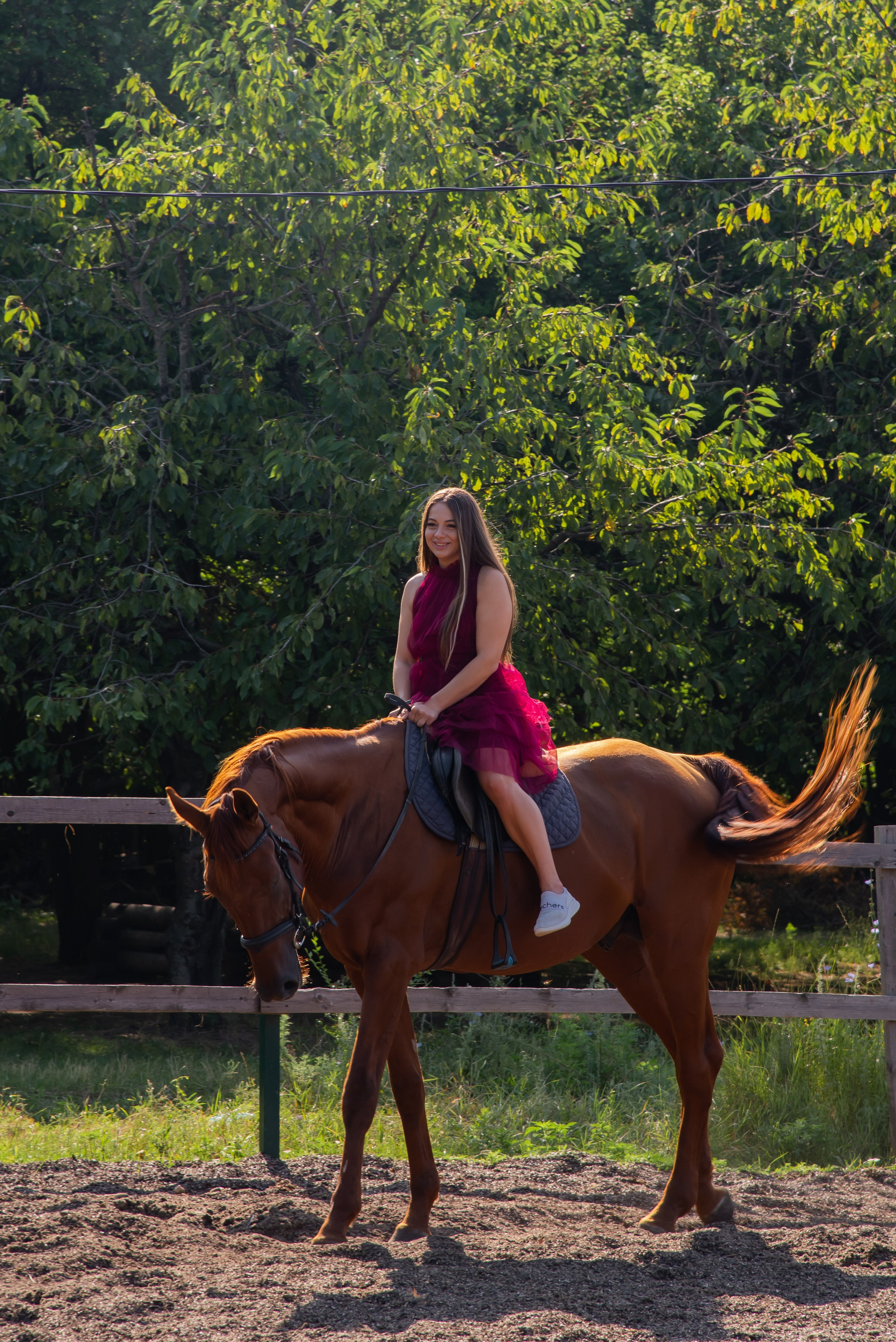 Конная прогулка. Фотограф Галина Нестерова