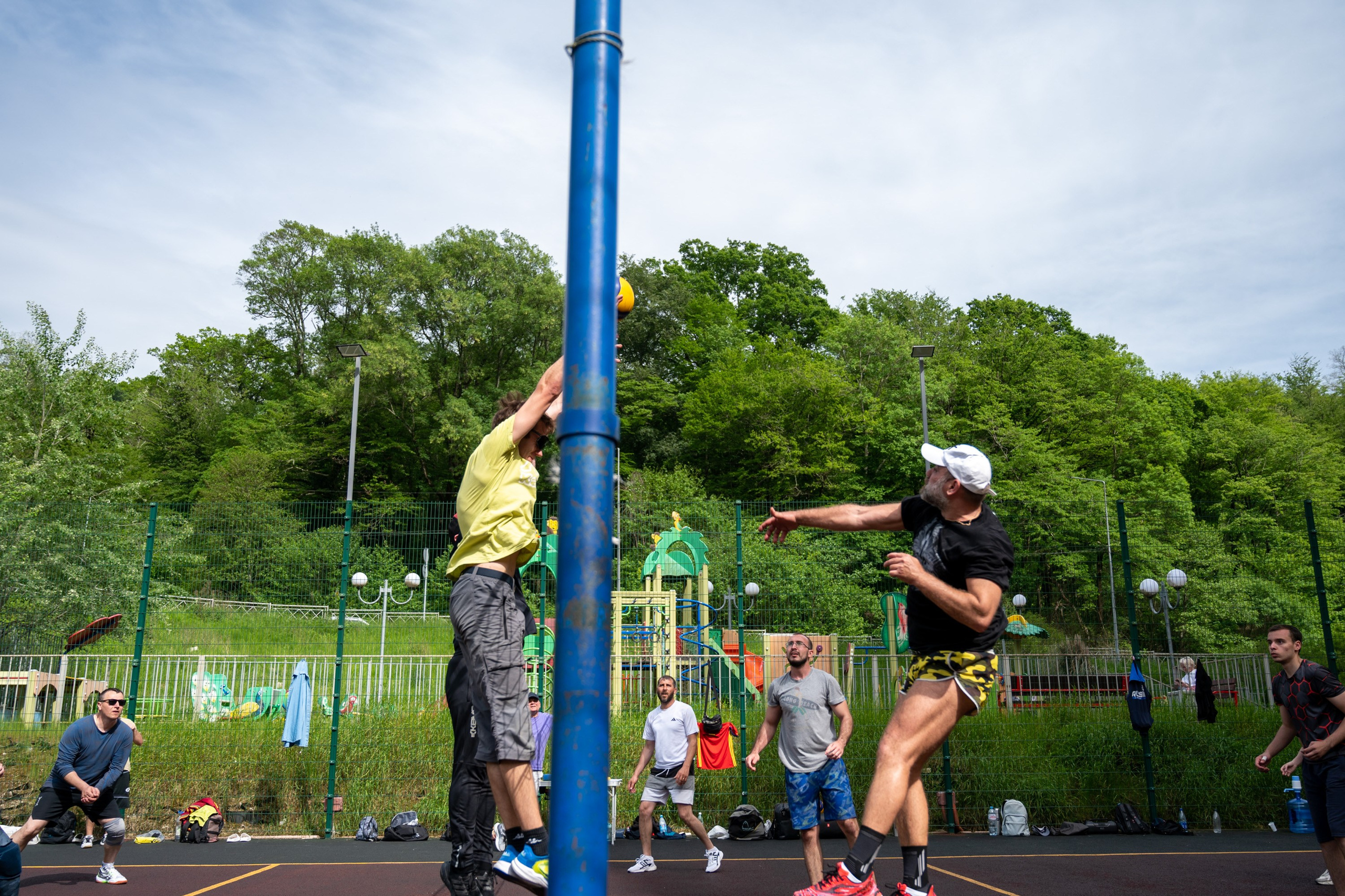 Турнир по Волейболу. Фотографирую счастливых людей в Сочи