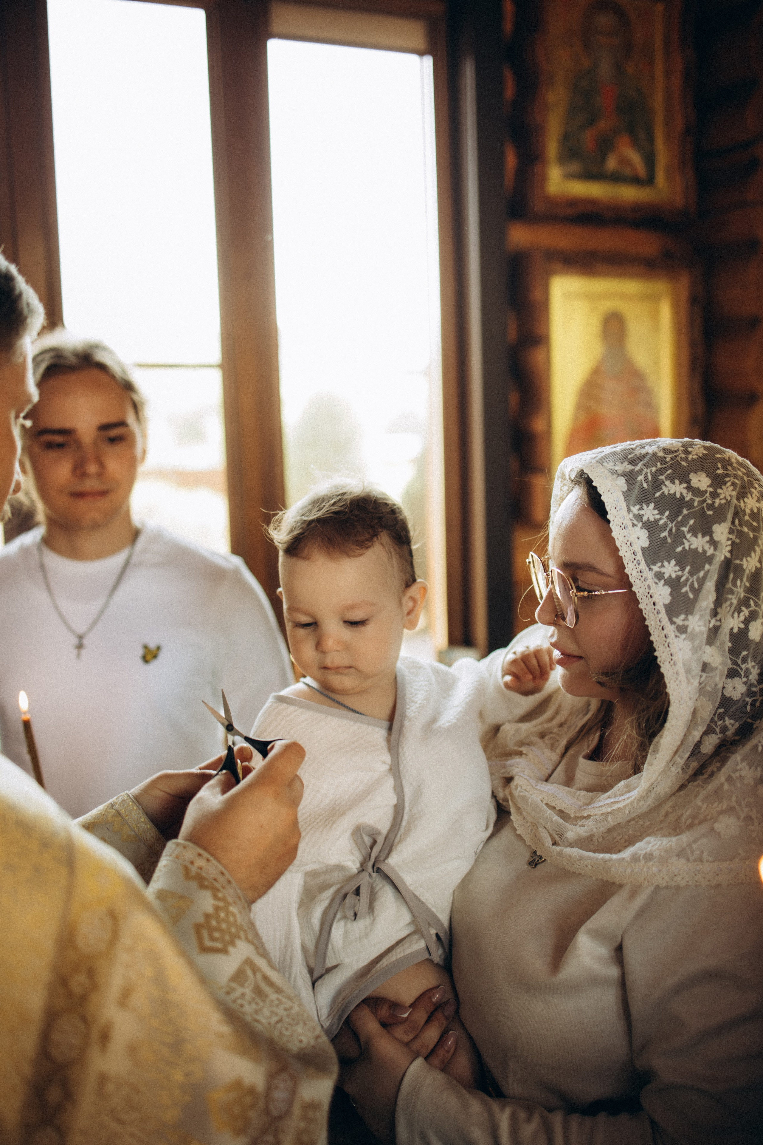Таинство крещения Мишеньки. Семейный фотограф в Ростове-на-Дону Мария Ожогина