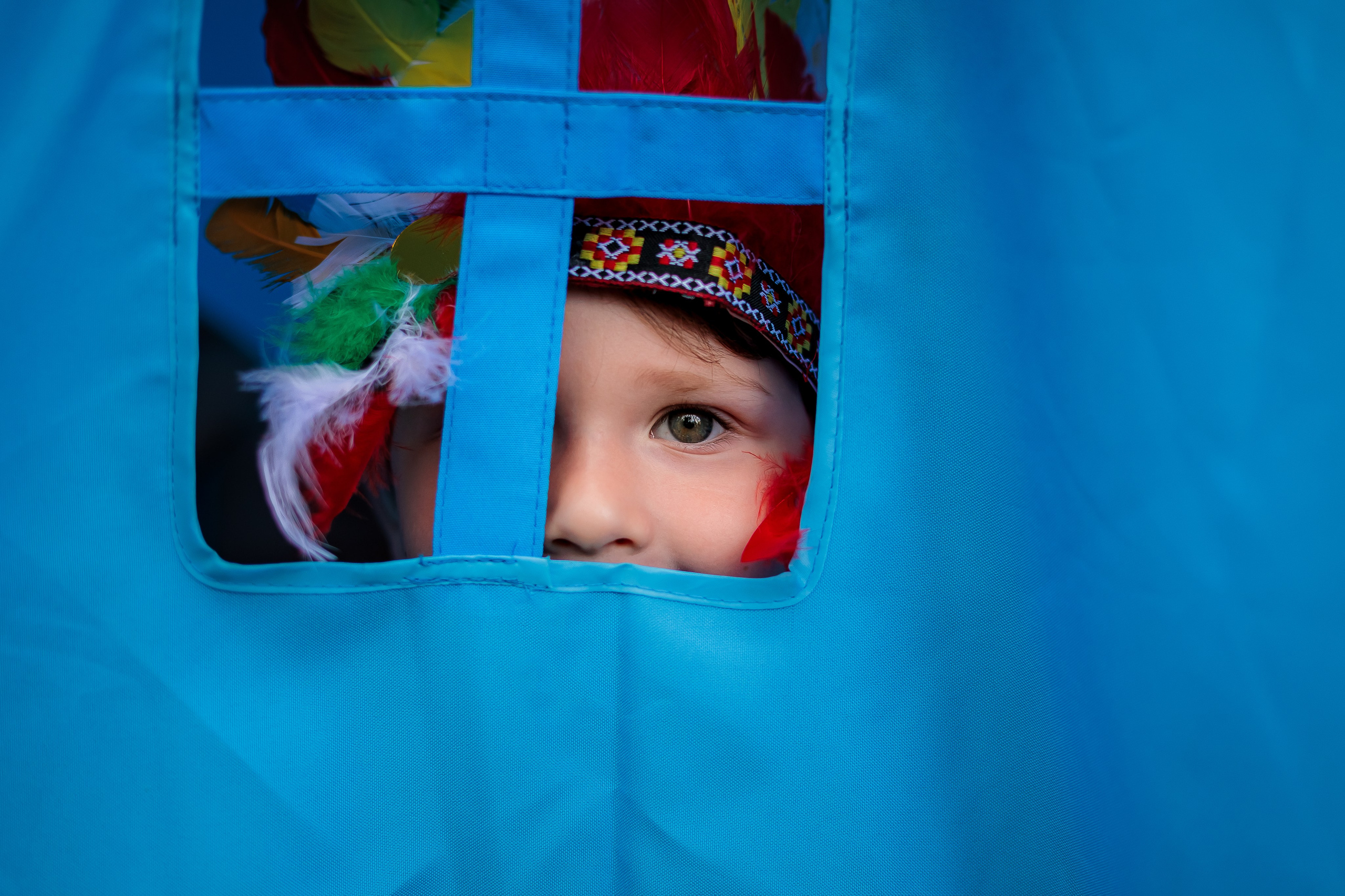 День рождения Леона «Индейцы». Семейный и детский фотограф Комина Елена, Власиха, Одинцово