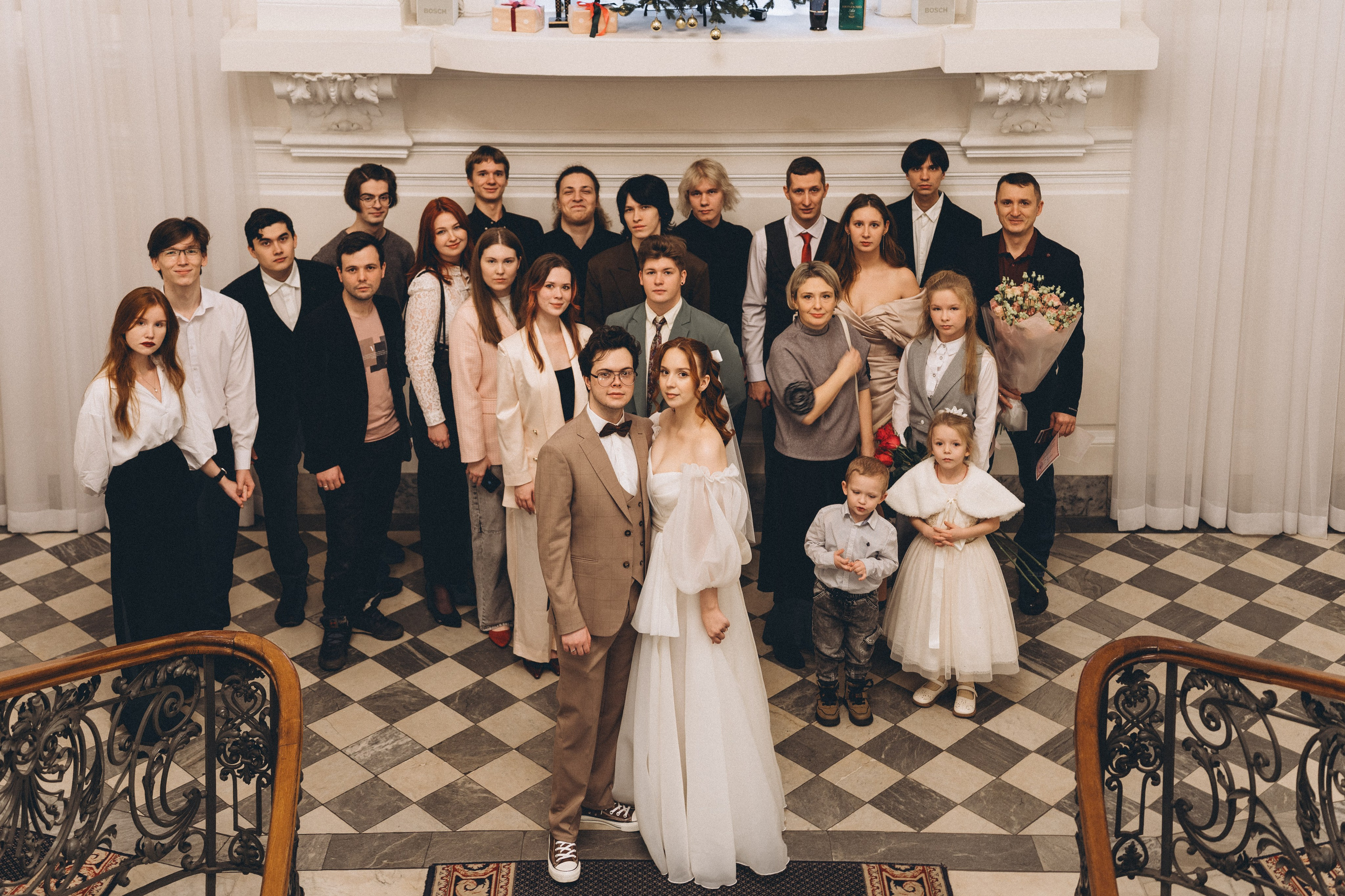 СВАДЕБНАЯ СЬЕМКА ВО ВТОРОМ ДВОРЦЕ С ГОСТЯМИ И ПРОГУЛКА В ТАВРИЧЕСКОМ САДУ. Профессиональный фотограф, Санкт-Петербург — Виктория Богомолова