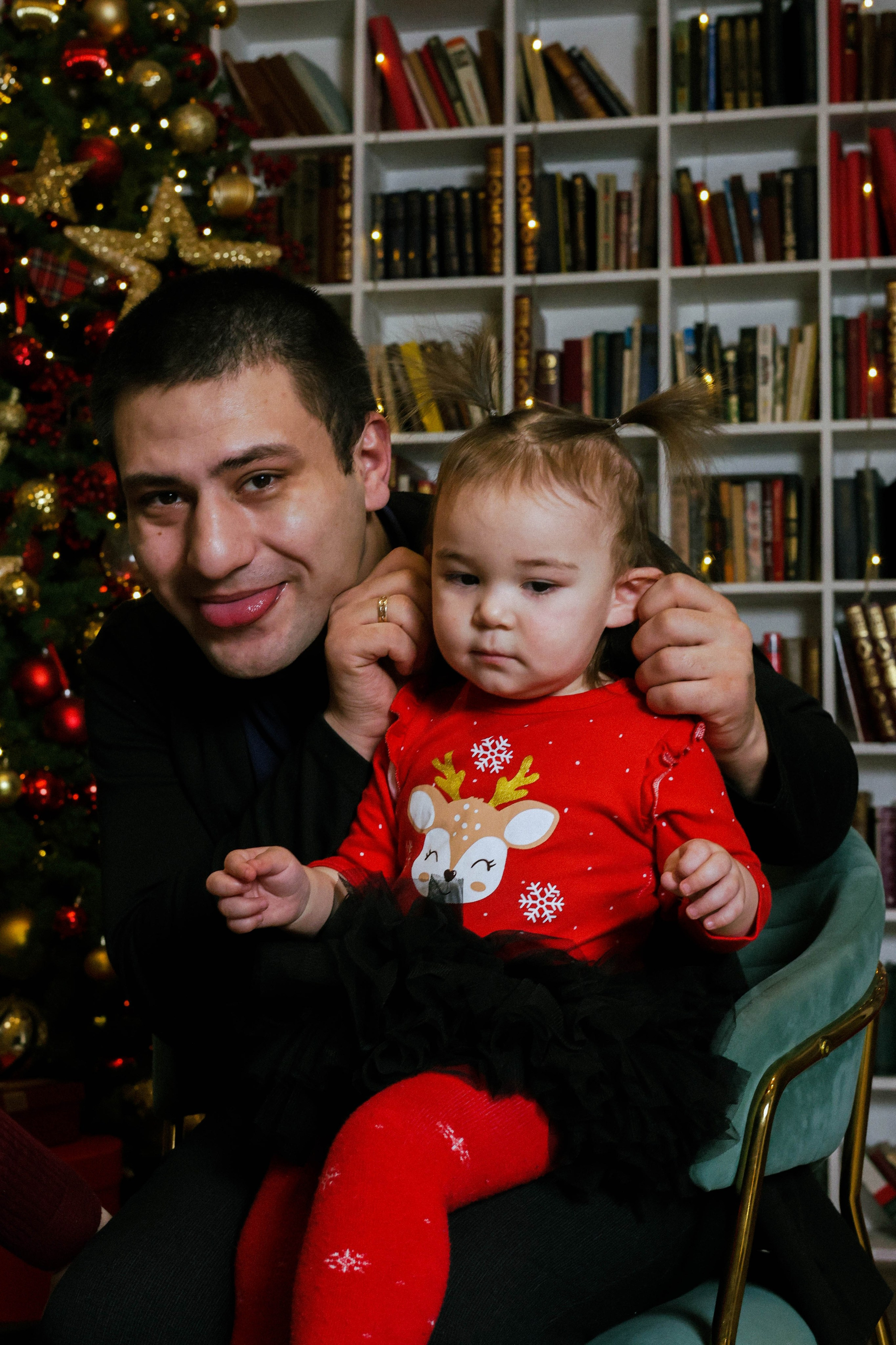 Новогодняя история «Анастасия и ее семья». Фотограф в Москве Анастасия Калинина