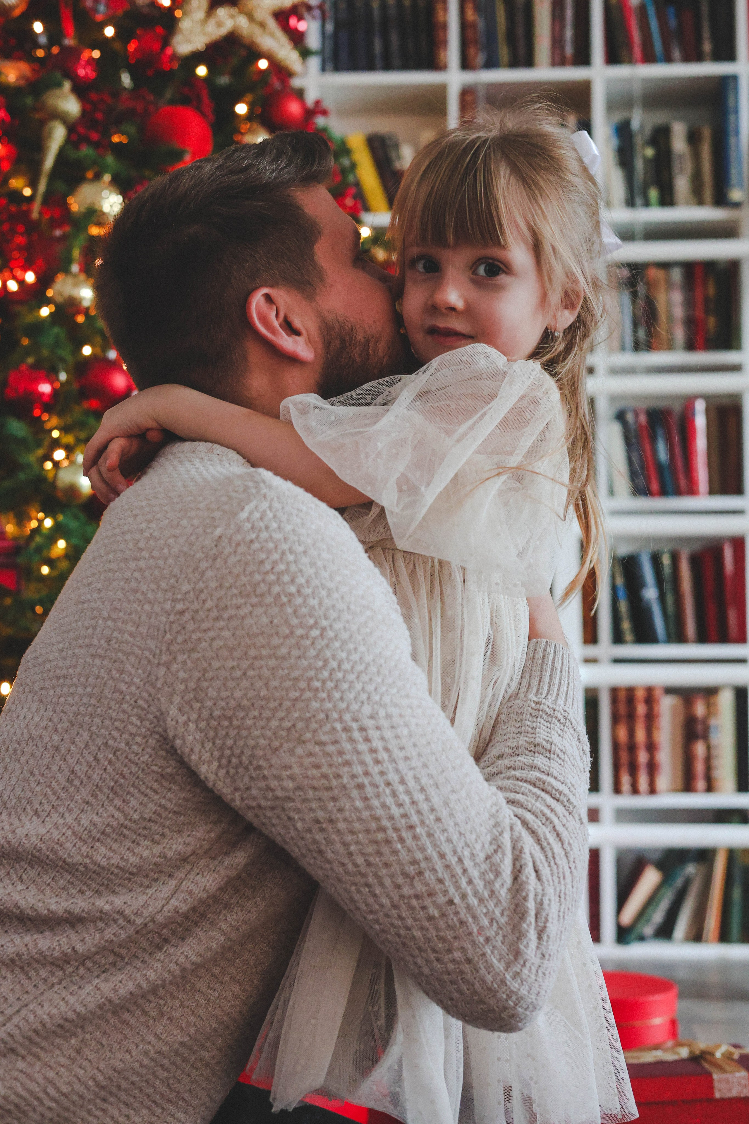 Новогодняя история «Кира и ее семья». Фотограф в Москве Анастасия Калинина