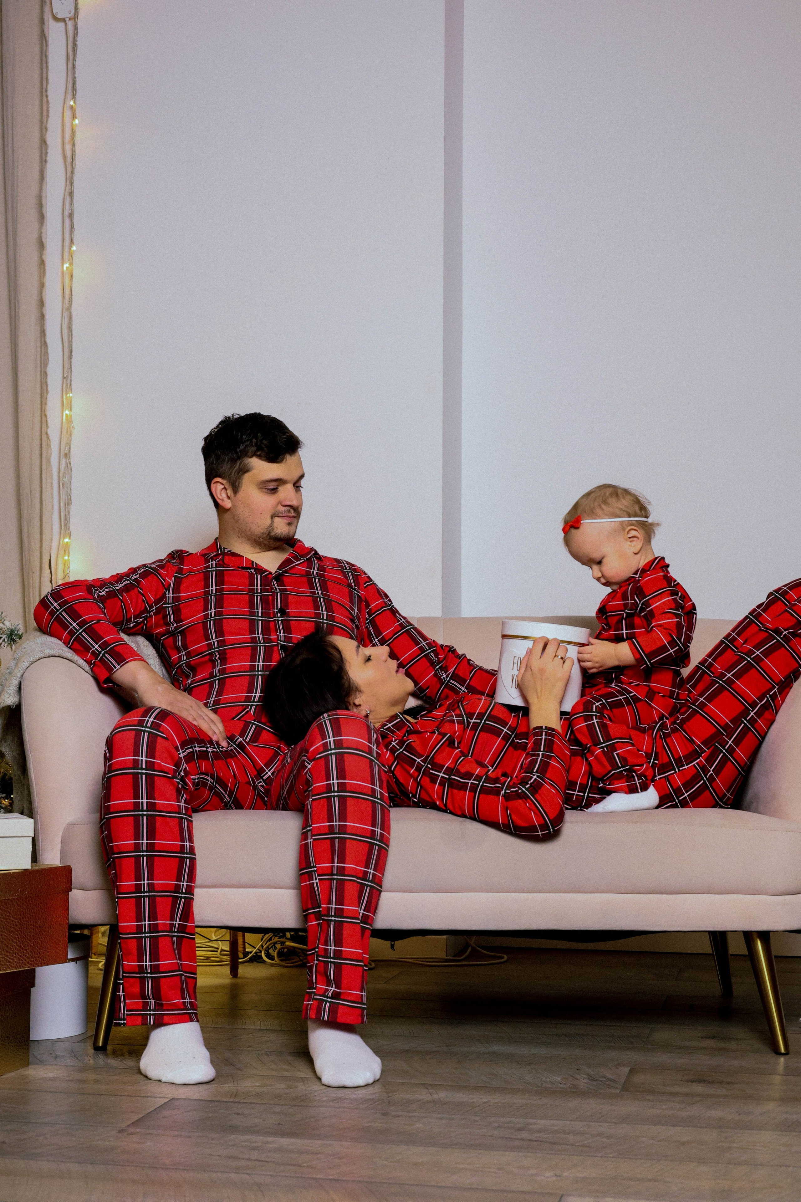 Новогодняя история «Наталья и ее семья». Фотограф в Москве Анастасия Калинина