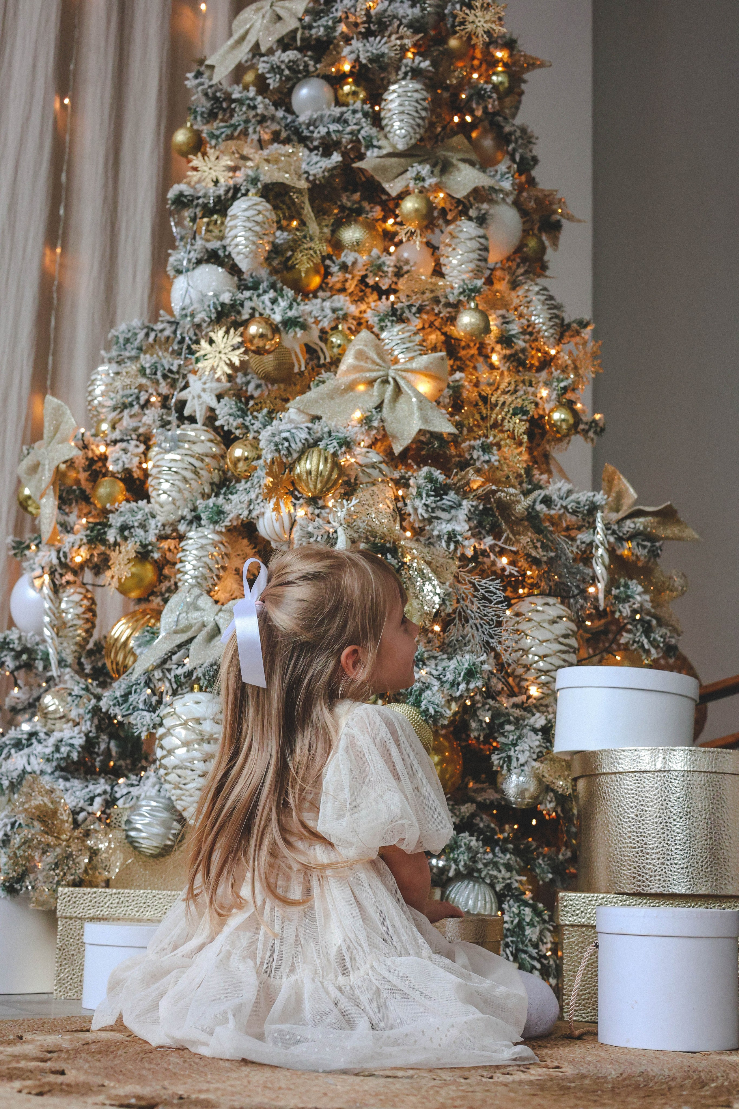 Новогодняя история «Кира и ее семья». Фотограф в Москве Анастасия Калинина