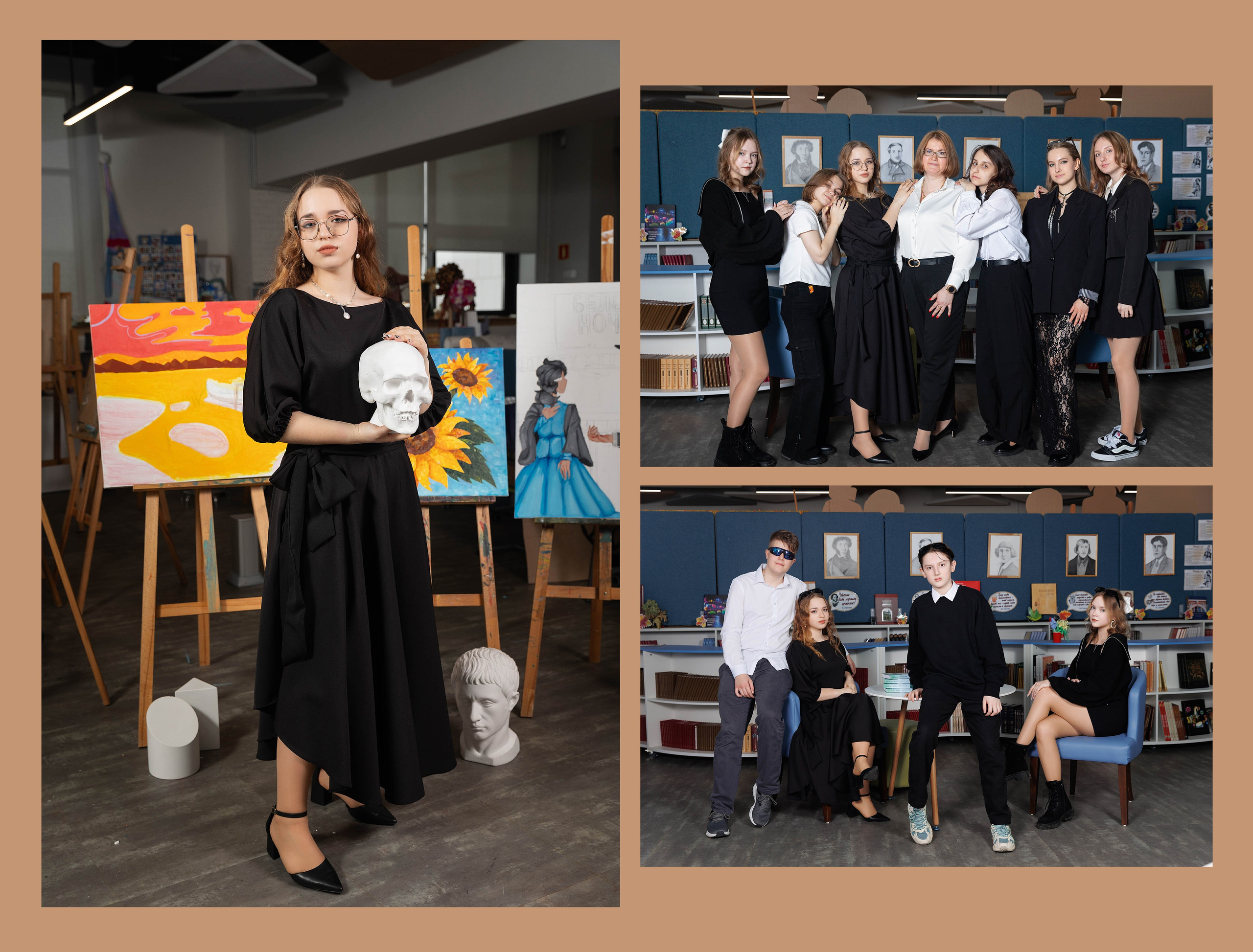 СОШ 5 разворотов индивидуальная. Семейный и индивидуальный фотограф в Химках и Москве