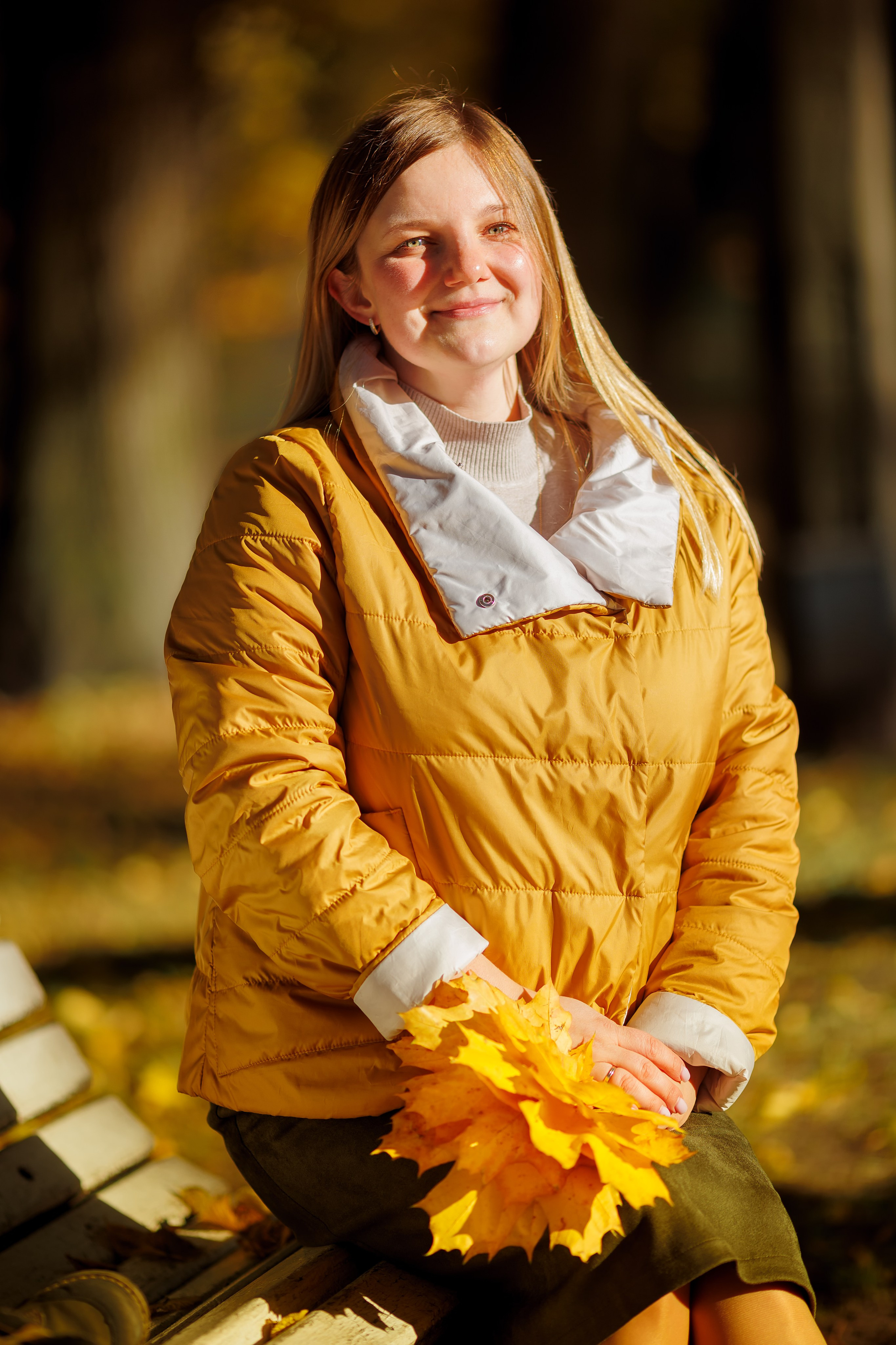 Осенняя фотосессия в парке