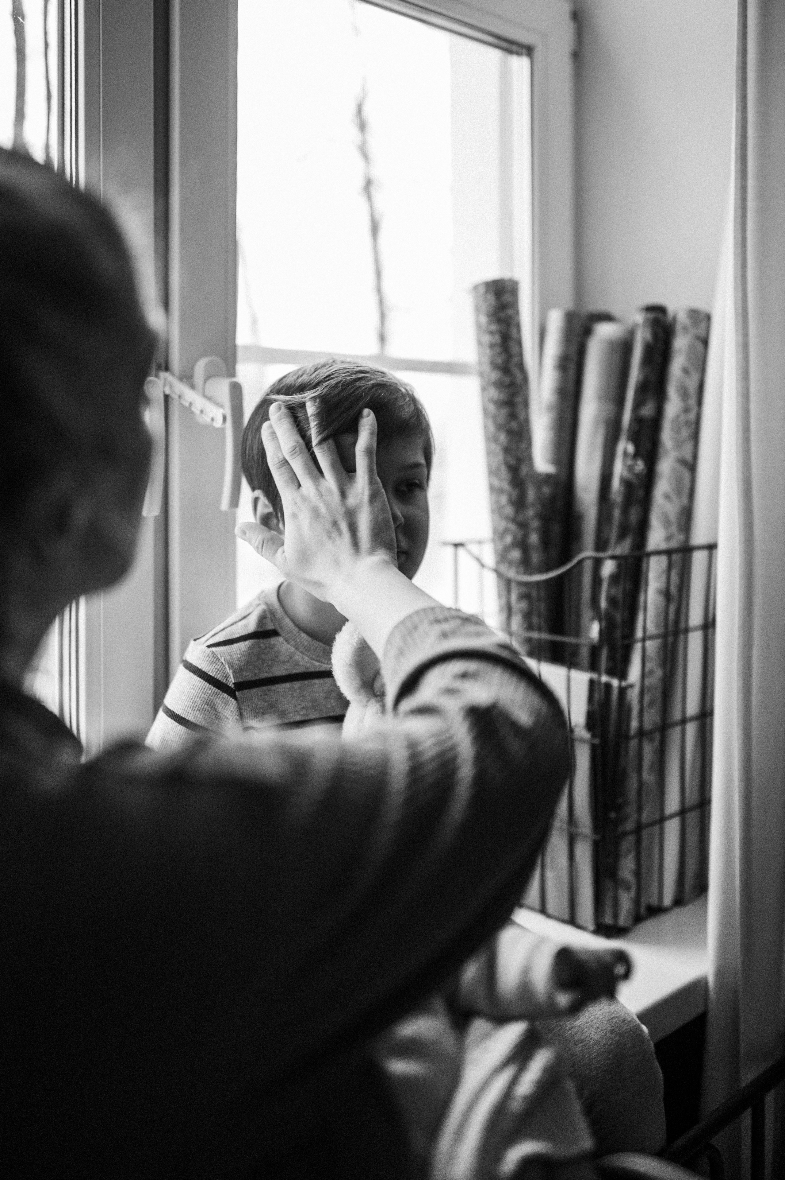 Дима, Нелли, Марк, Нина и Кира дома. Семейный и свадебный lifestyle-фотограф в Москве Мария Петрова