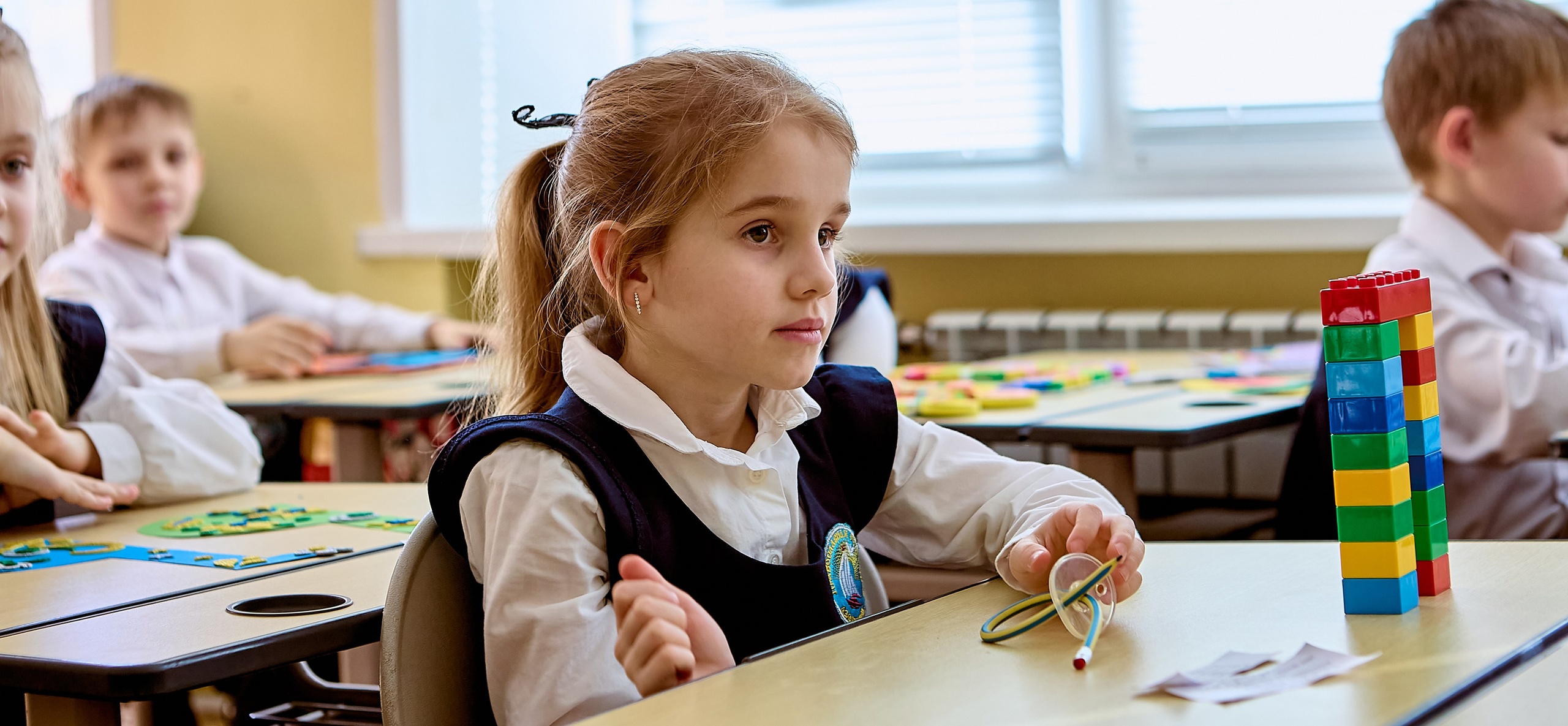 Детский портрет 1-го «А» класса