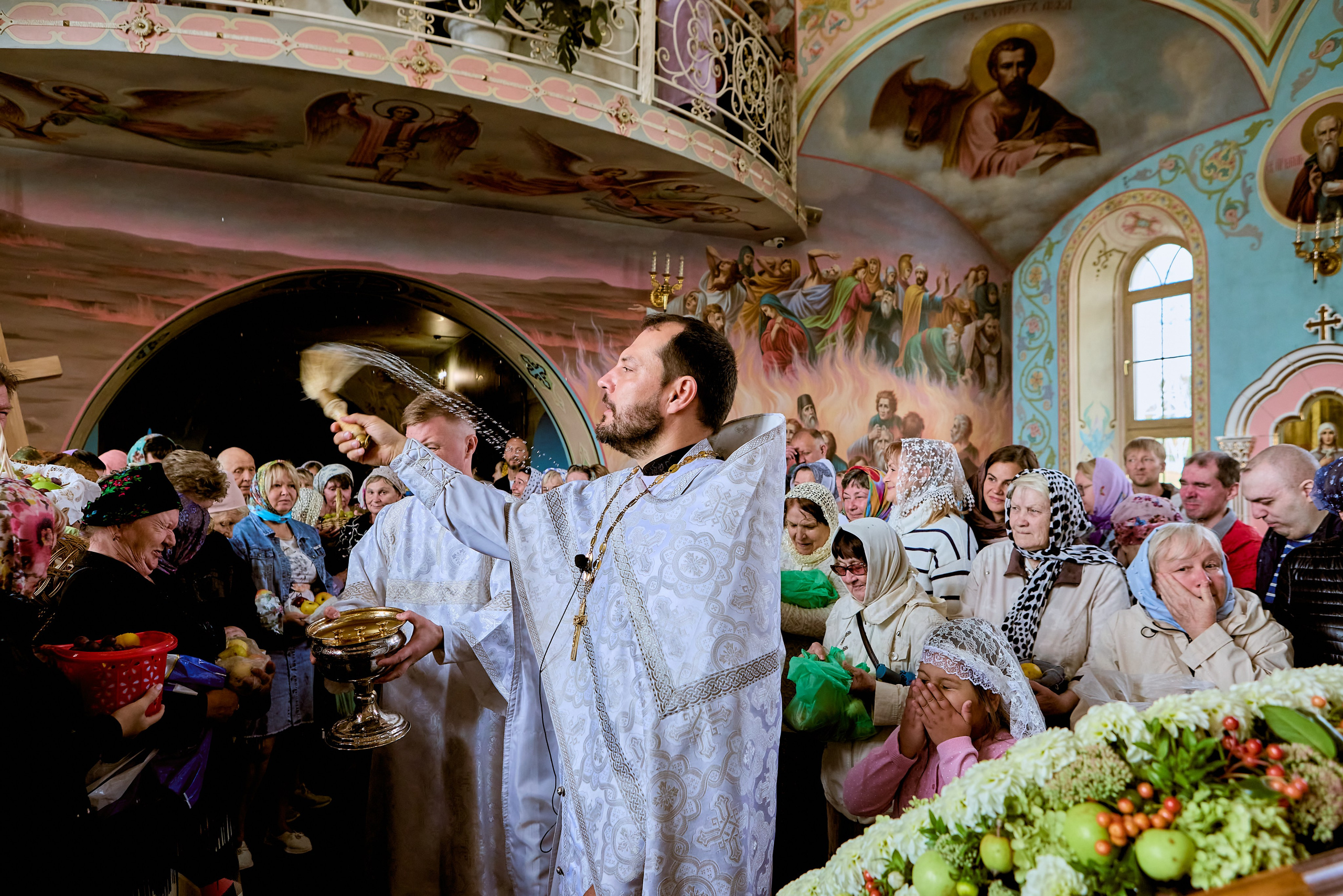 Праздничная фотосессия в праздник Преображения Господа нашего Иисуса Христа