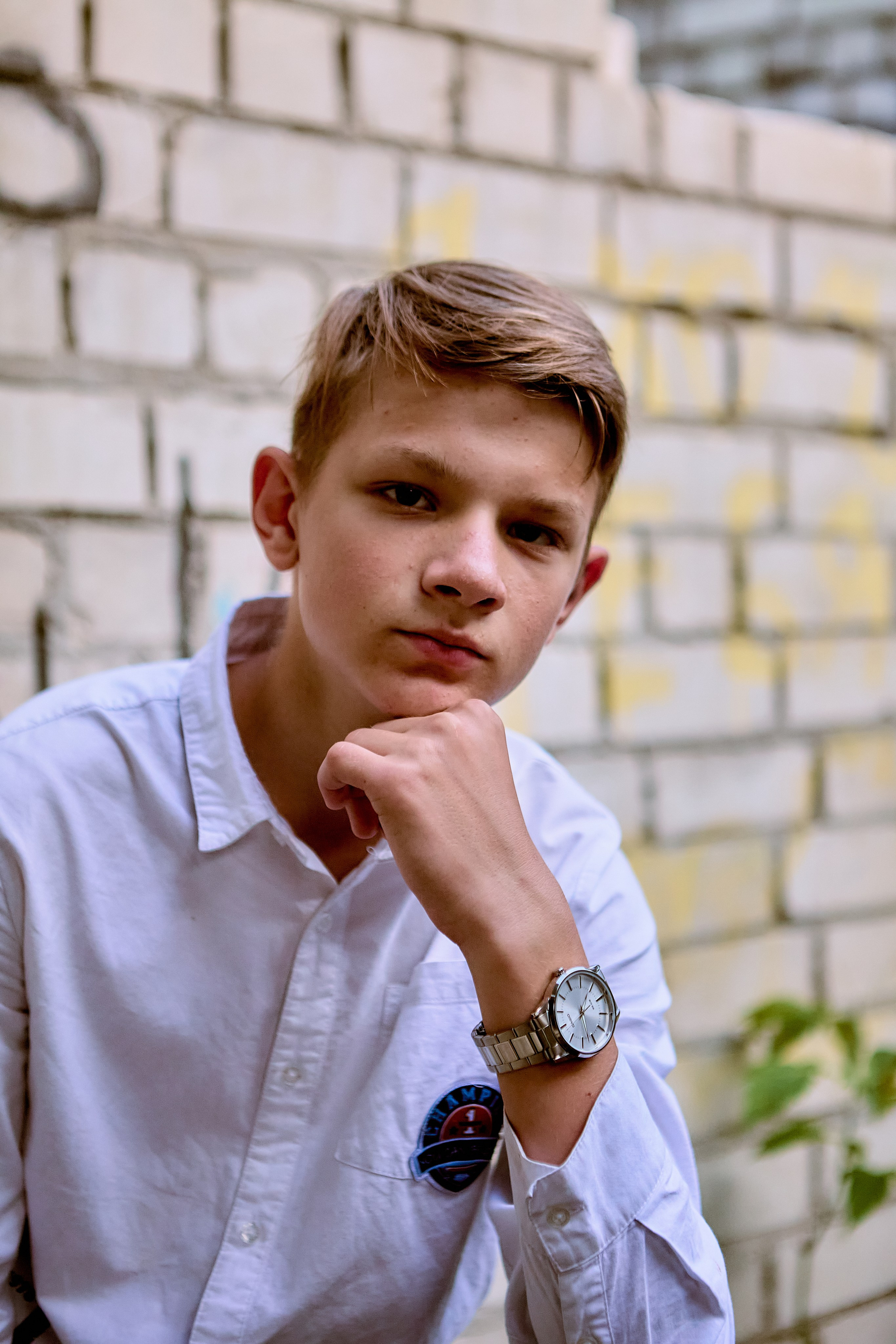 Фотосессия в заброшенном здании