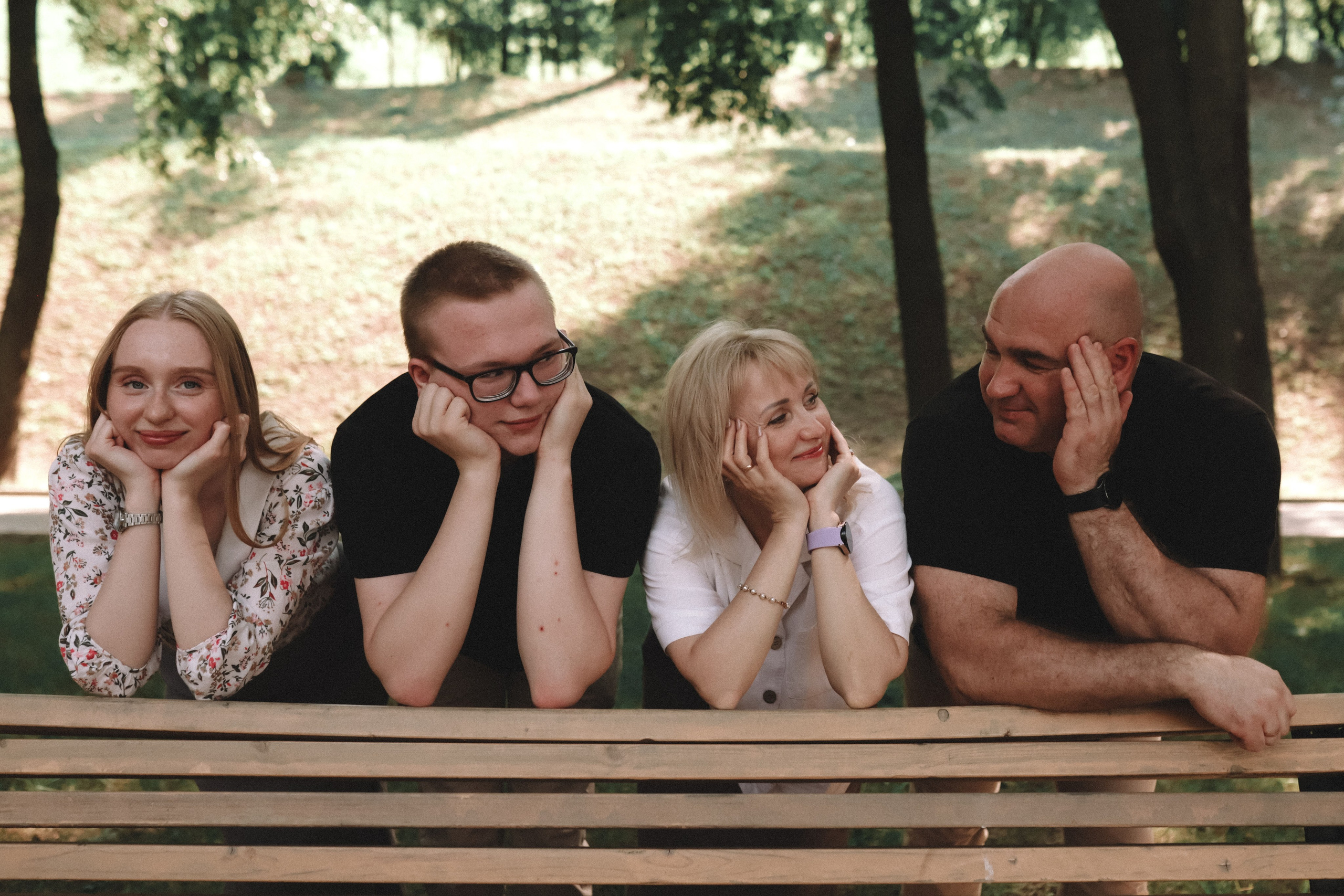 Лиза, Матвей, Юлия и Николай. Фотограф в Нижнем Новгороде Кристина Батанова
