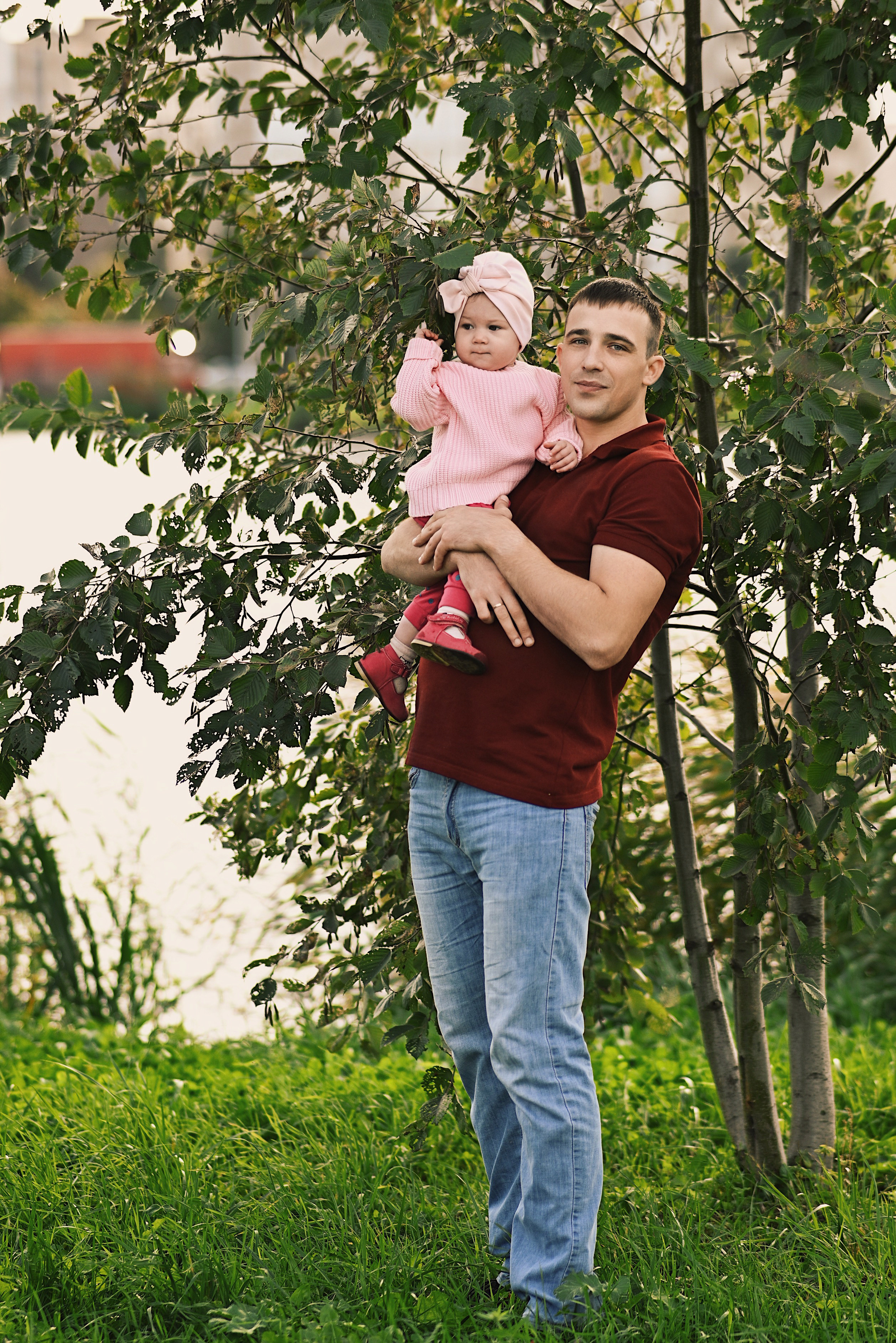 Семейная фотосессия на улице. Семейный и свадебный фотограф в Санкт-Петербурге Гришин Юрий