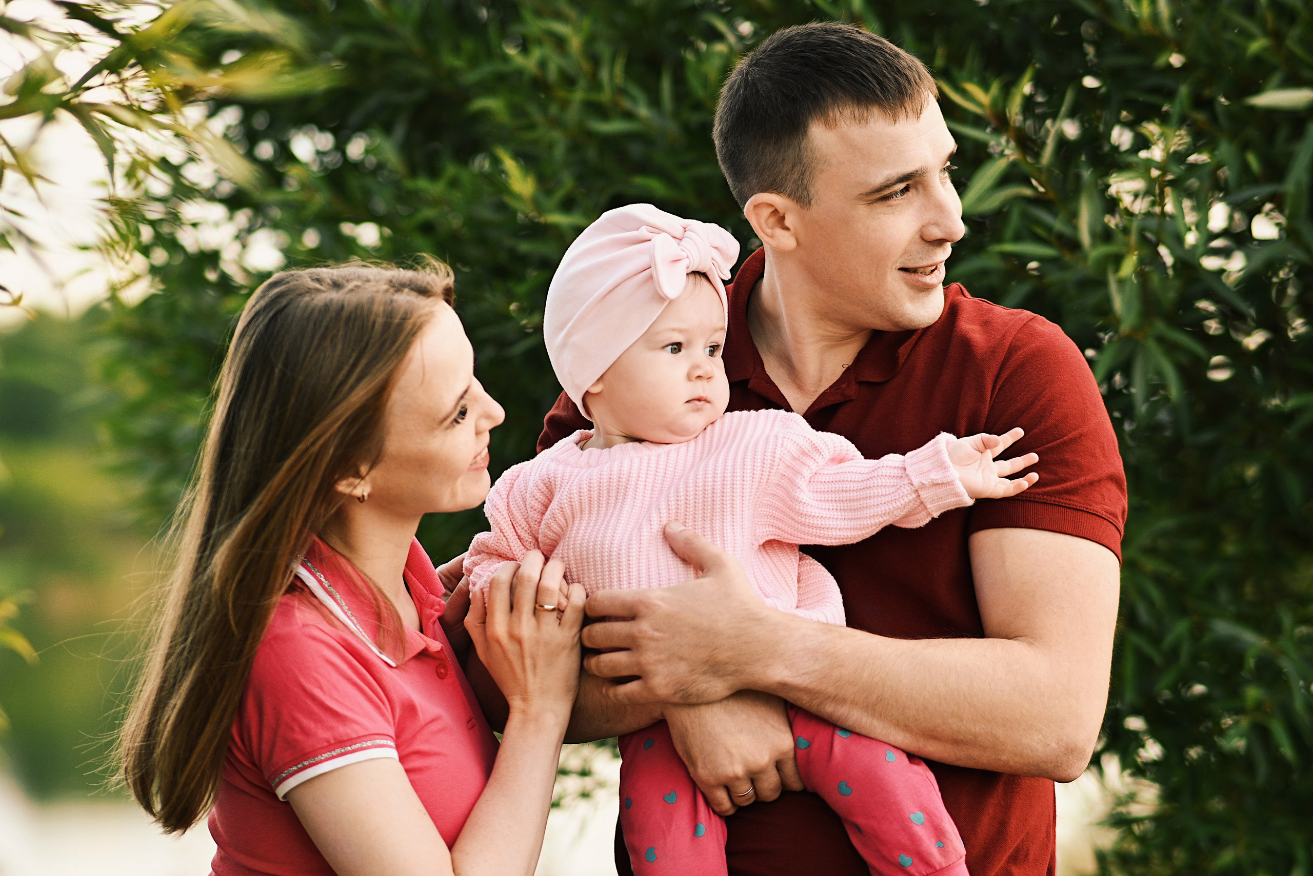 Семейная фотосессия на улице. Семейный и свадебный фотограф в Санкт-Петербурге Гришин Юрий